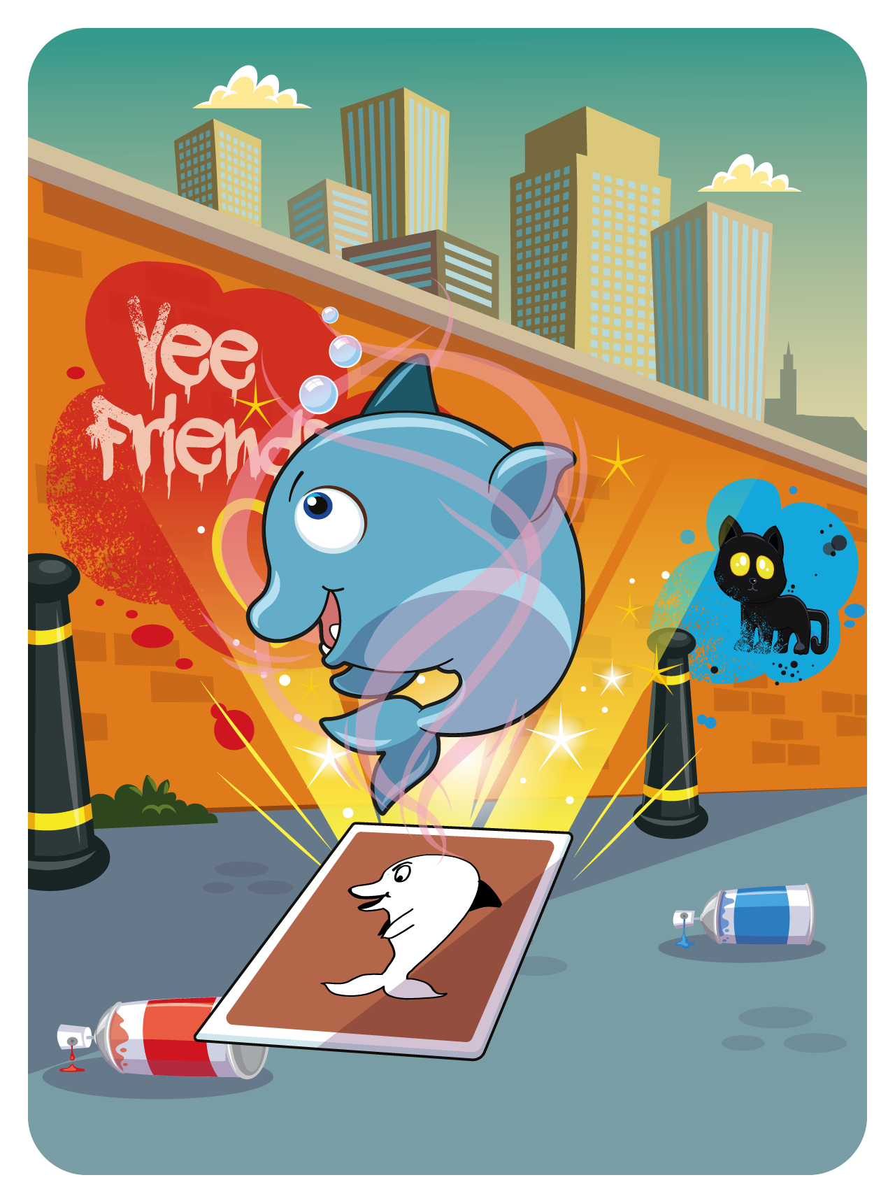 Gary Vaynerchuk - VeeFriends Series 2 - Determined Dolphin #2552 - NFT # 2552