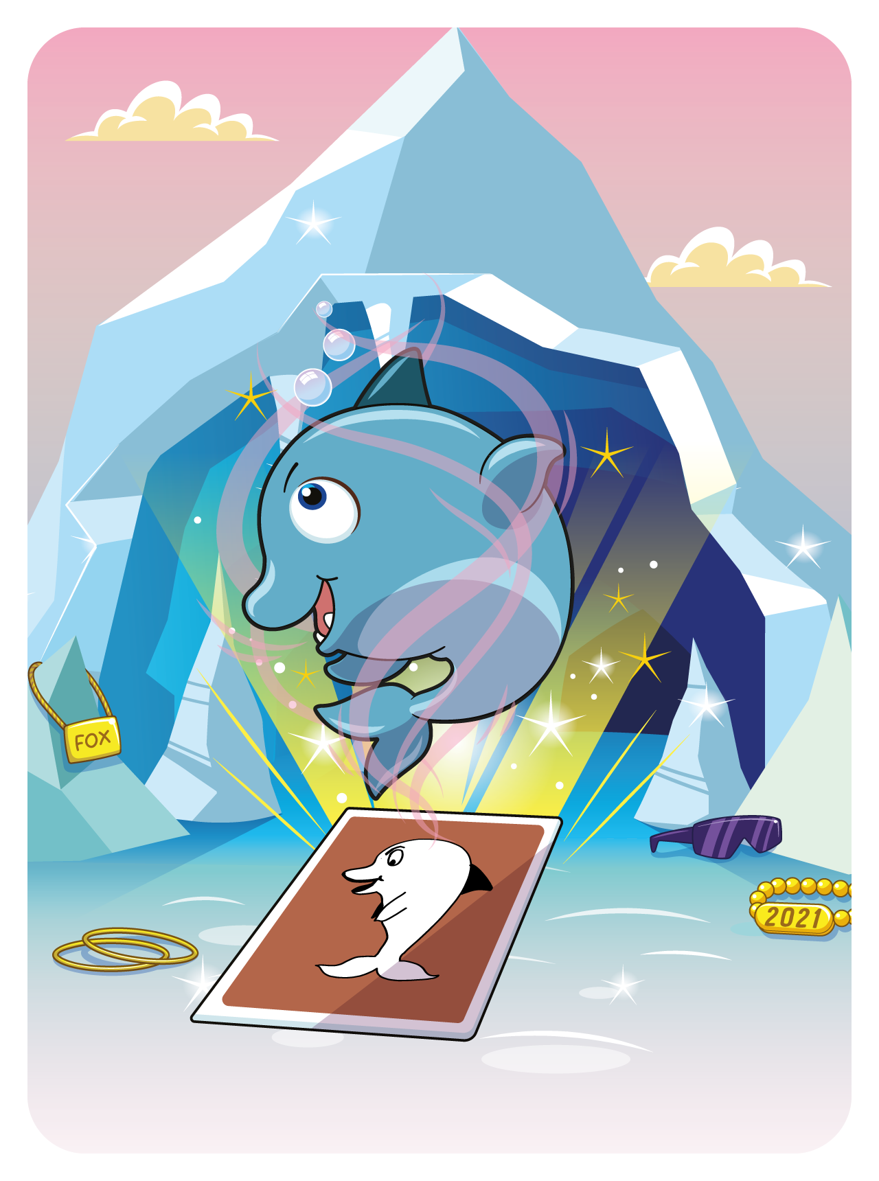 Gary Vaynerchuk - VeeFriends Series 2 - Determined Dolphin #2553 - NFT # 2553