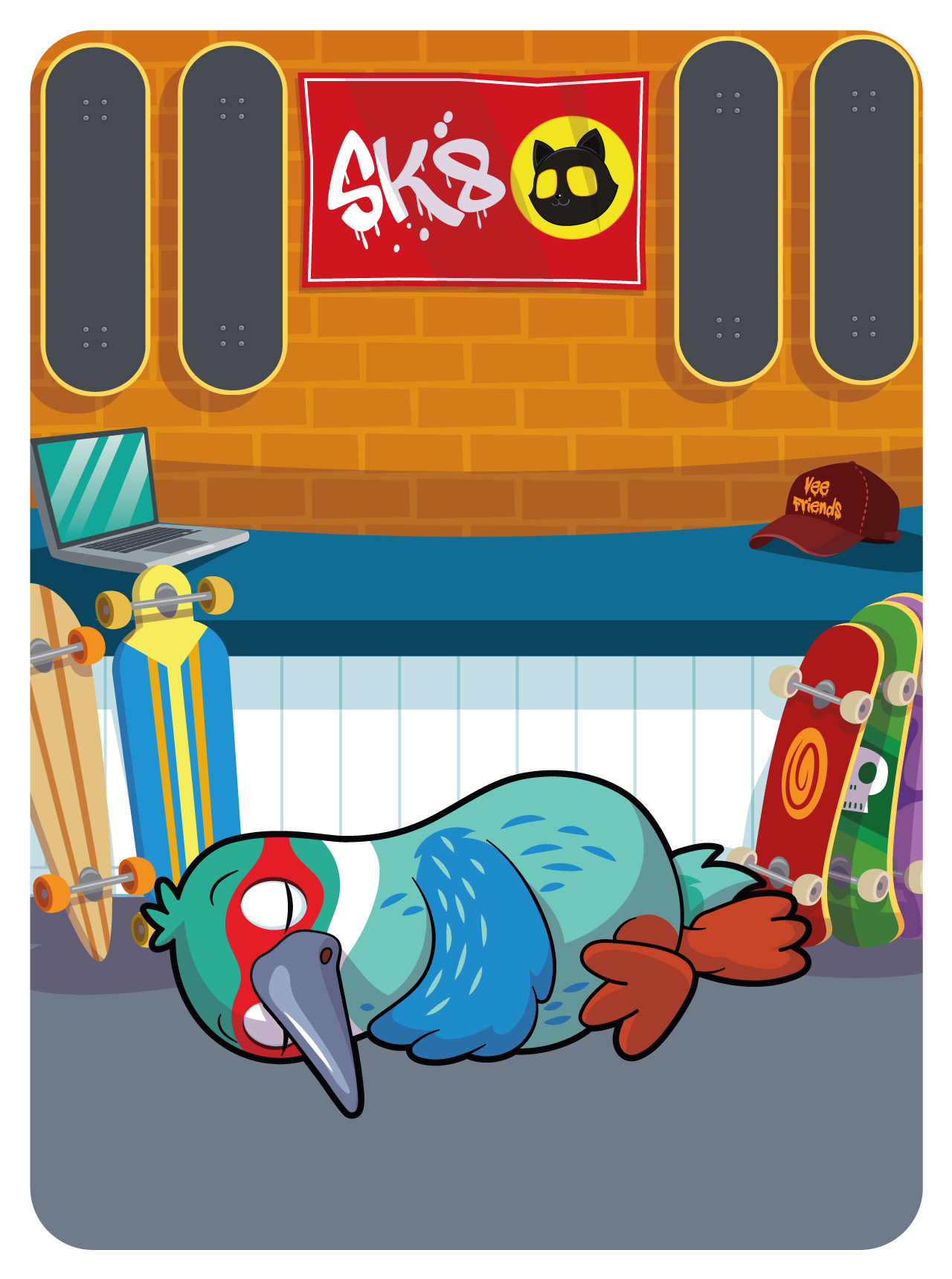 Gary Vaynerchuk - VeeFriends Series 2 - Keen Kingfisher #25616 - NFT # 25616