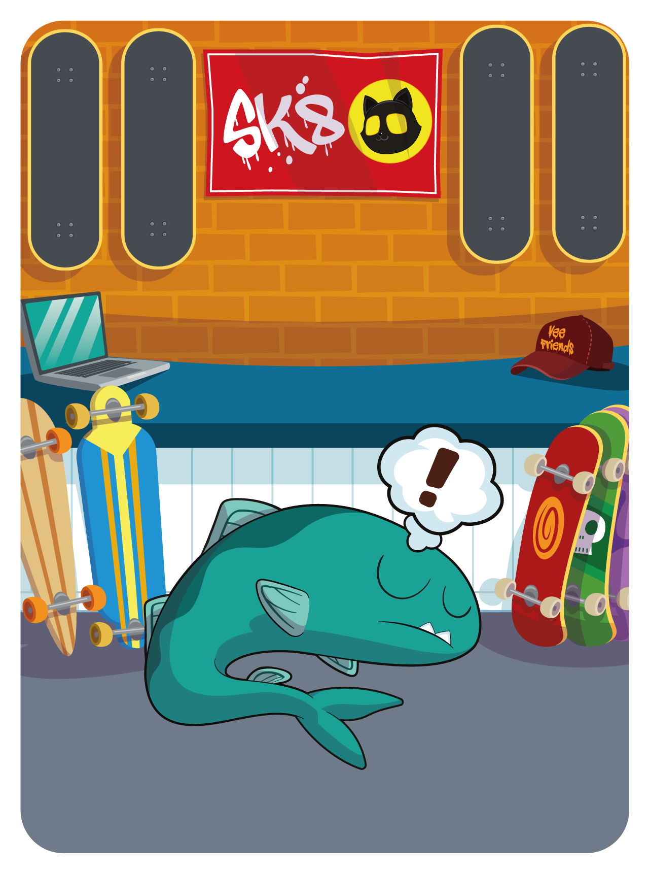 Gary Vaynerchuk - VeeFriends Series 2 - Brilliant Barracuda #25617 - NFT # 25617