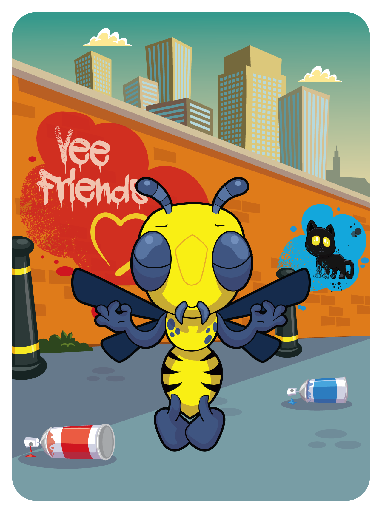 Gary Vaynerchuk - VeeFriends Series 2 - Wise Wasp #25619 - NFT # 25619