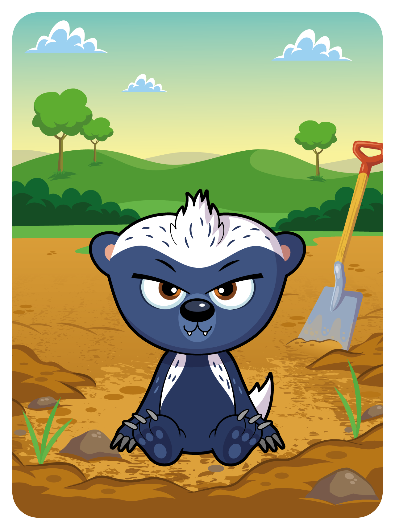 Gary Vaynerchuk - VeeFriends Series 2 - Headstrong Honey Badger #25673 - NFT # 25673