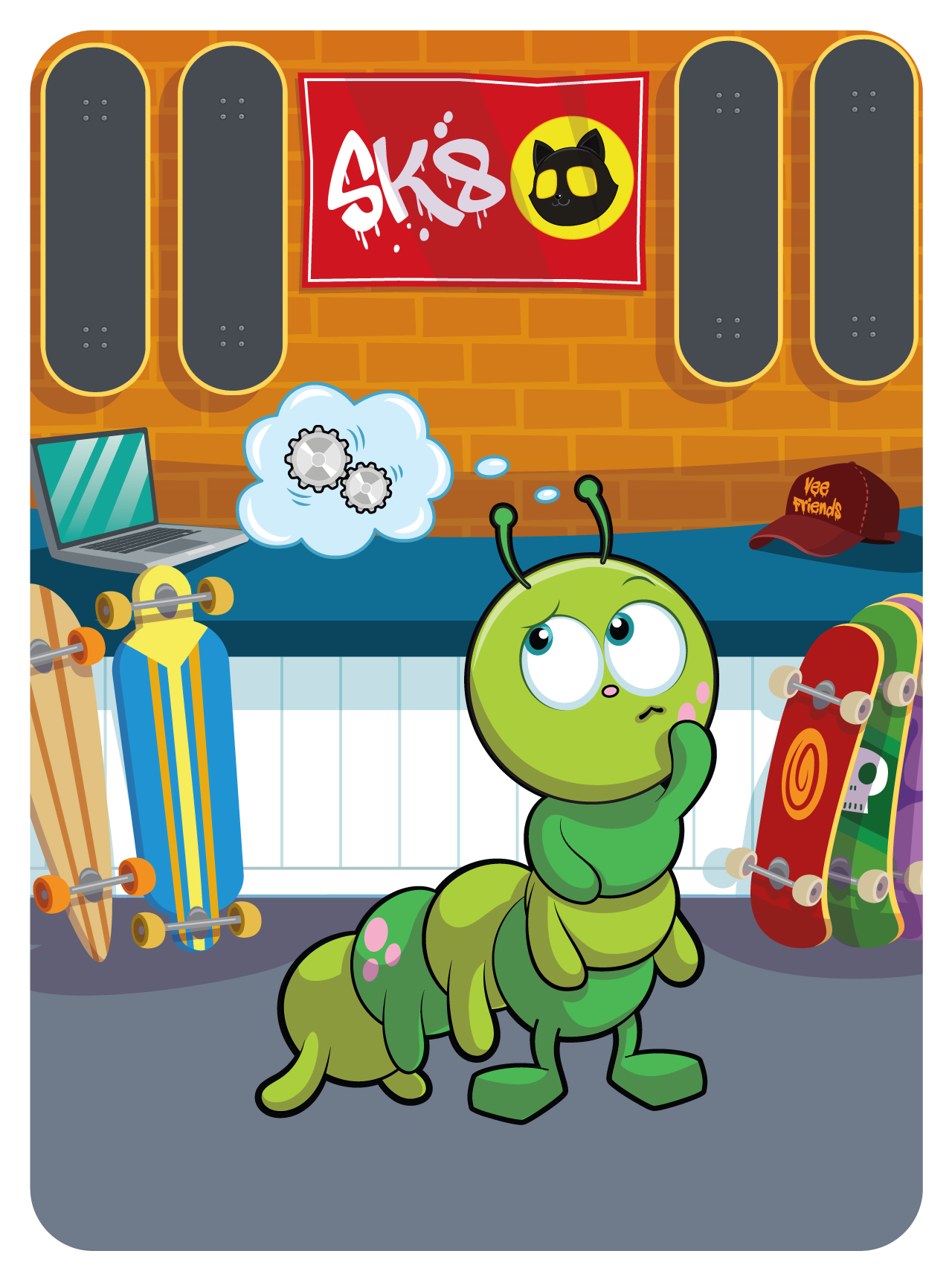 Gary Vaynerchuk - VeeFriends Series 2 - Sensitive Centipede #25814 - NFT # 25814