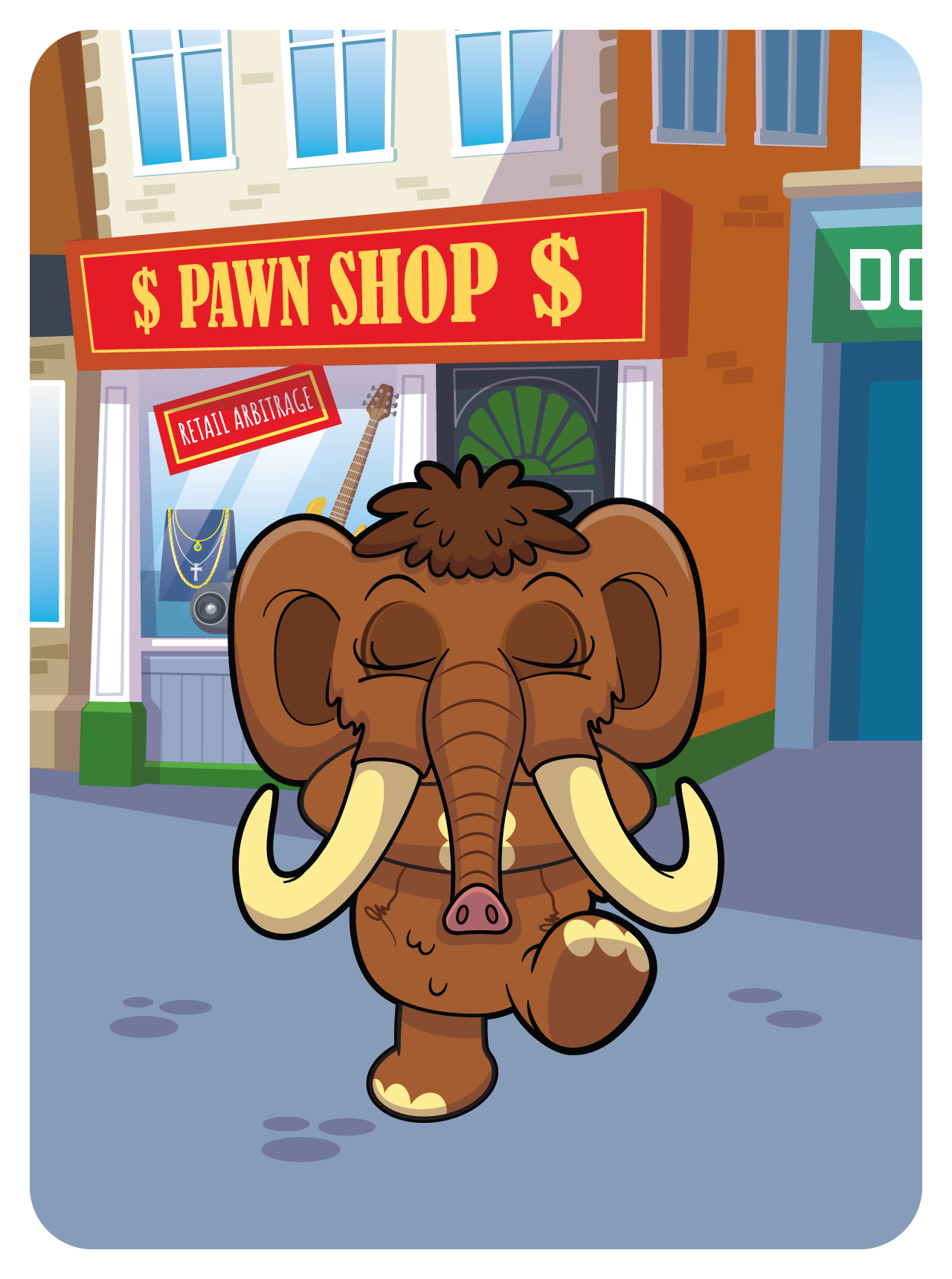 Gary Vaynerchuk - VeeFriends Series 2 - Methodical Mammoth #25845 - NFT # 25845