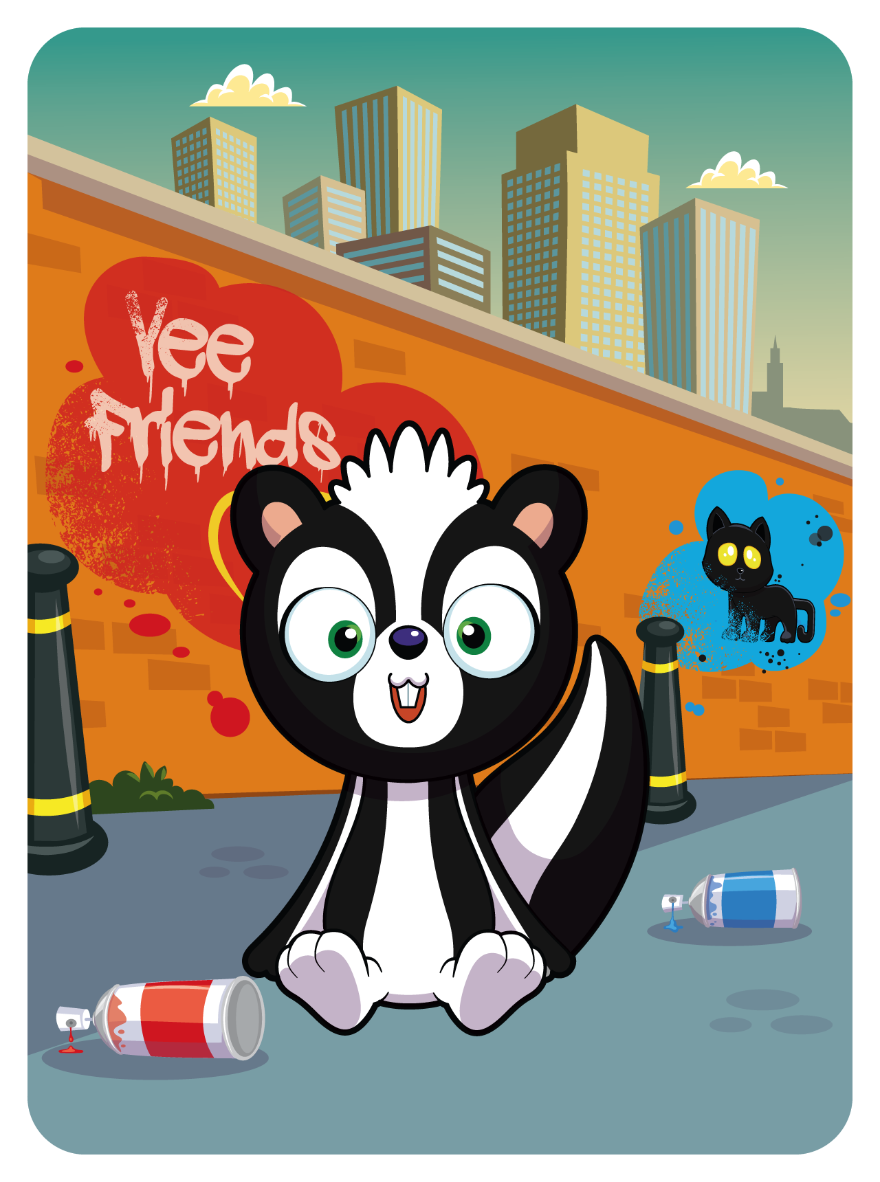 Gary Vaynerchuk - VeeFriends Series 2 - Sincere Skunk #25851 - NFT # 25851