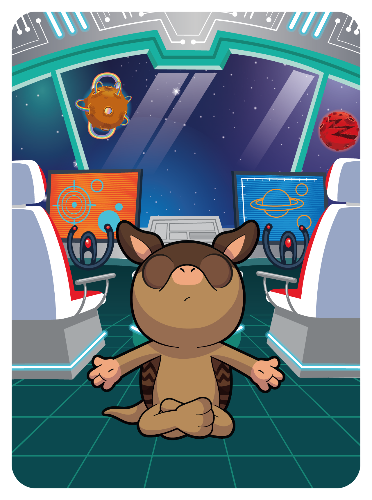 Gary Vaynerchuk - VeeFriends Series 2 - Articulate Armadillo #25879 - NFT # 25879