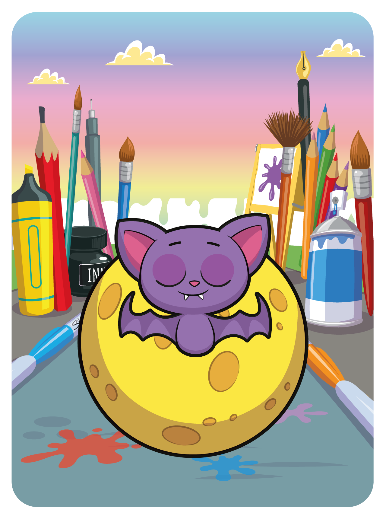 Gary Vaynerchuk - VeeFriends Series 2 - Bold As Fuck Bat #25901 - NFT # 25901