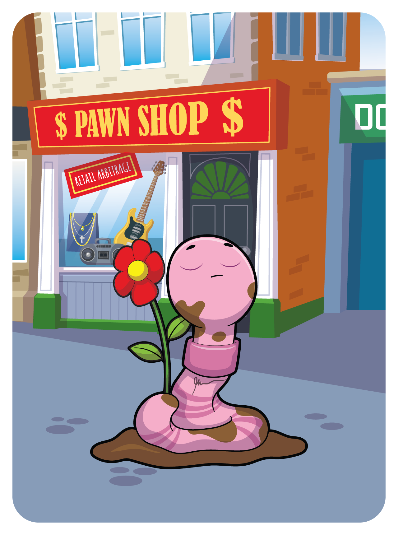 Gary Vaynerchuk - VeeFriends Series 2 - Tough To Beat A Worm From The Dirt! #25989 - NFT # 25989