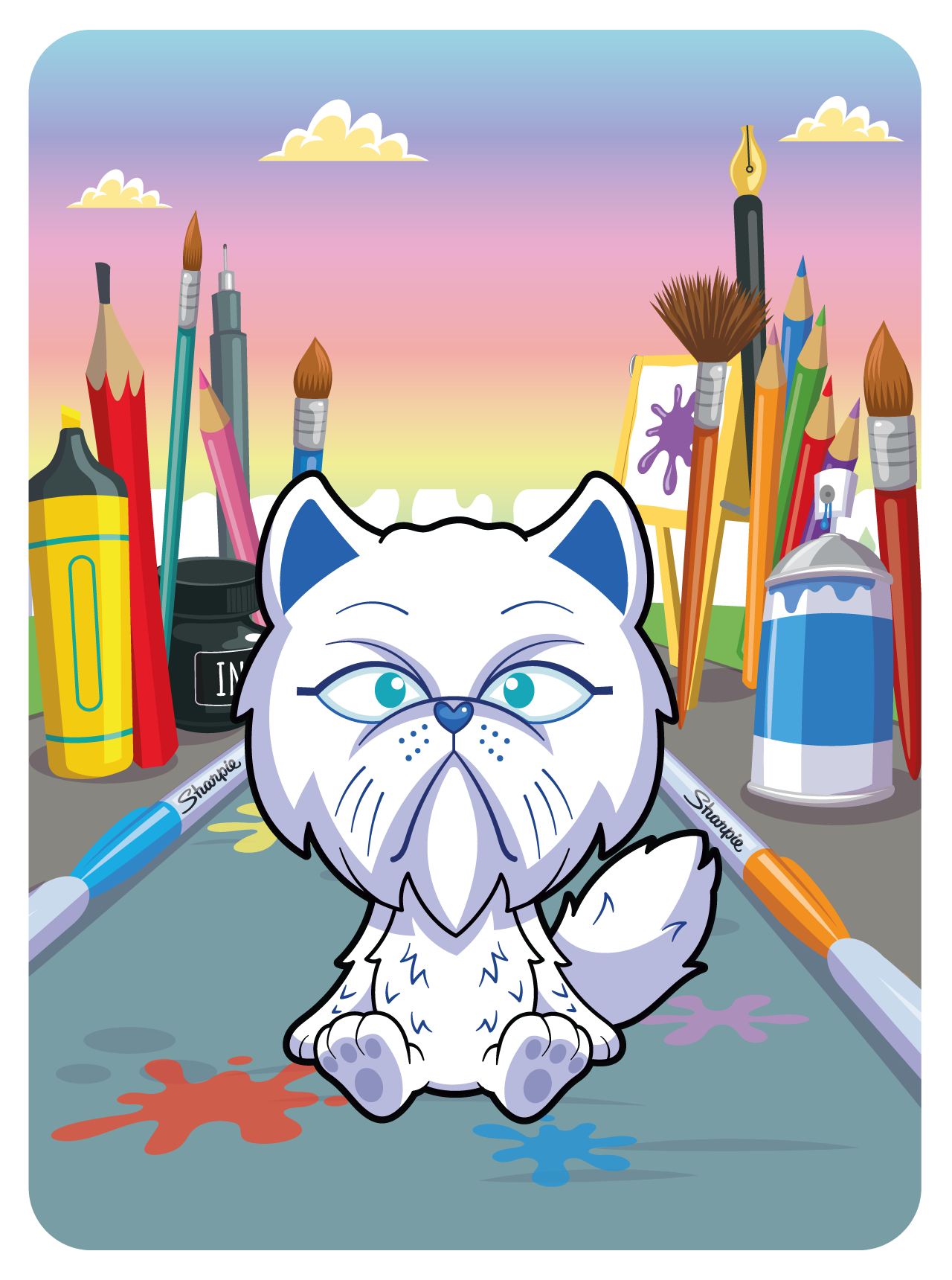 Gary Vaynerchuk - VeeFriends Series 2 - Perfect Persian Cat #26129 - NFT # 26129