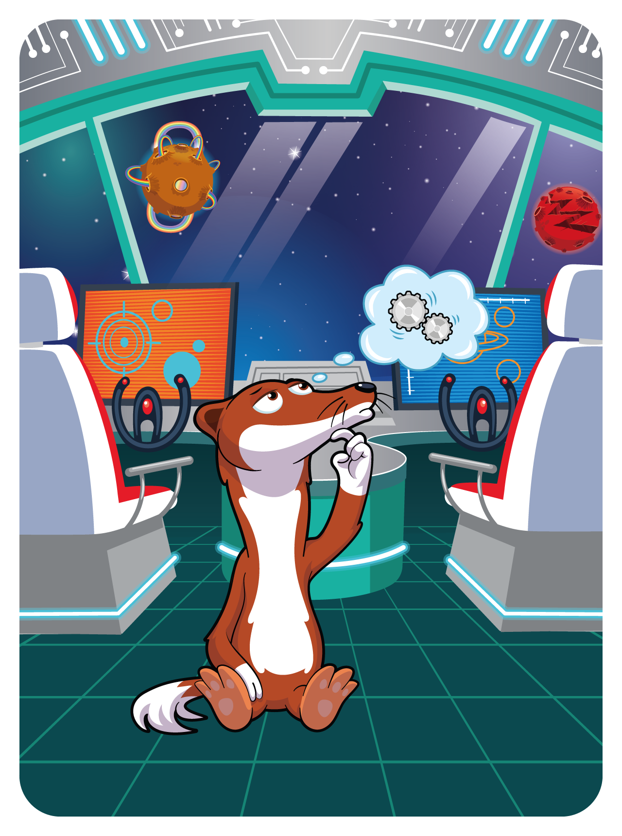 Gary Vaynerchuk - VeeFriends Series 2 - Witty Weasel #26134 - NFT # 26134