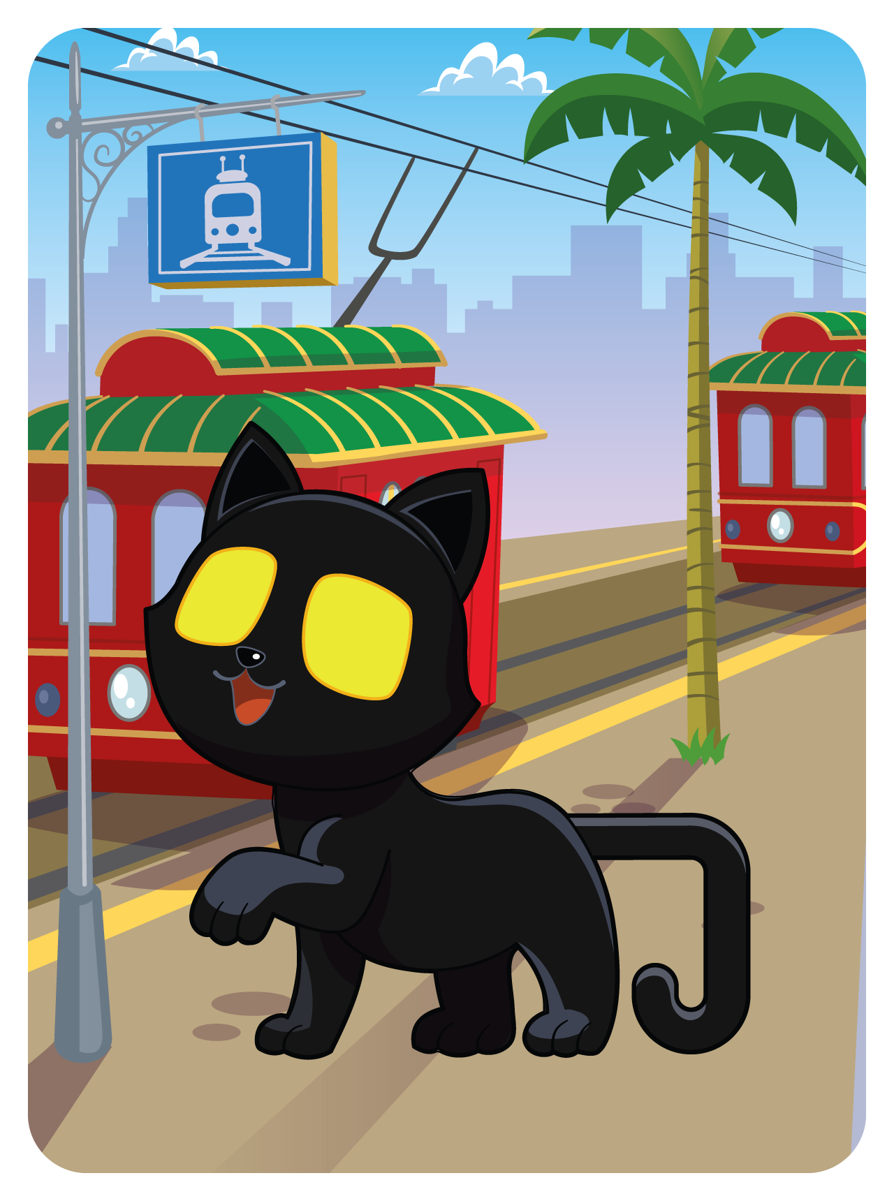 Very, Very, Very, Very, Lucky Black Cat #26173