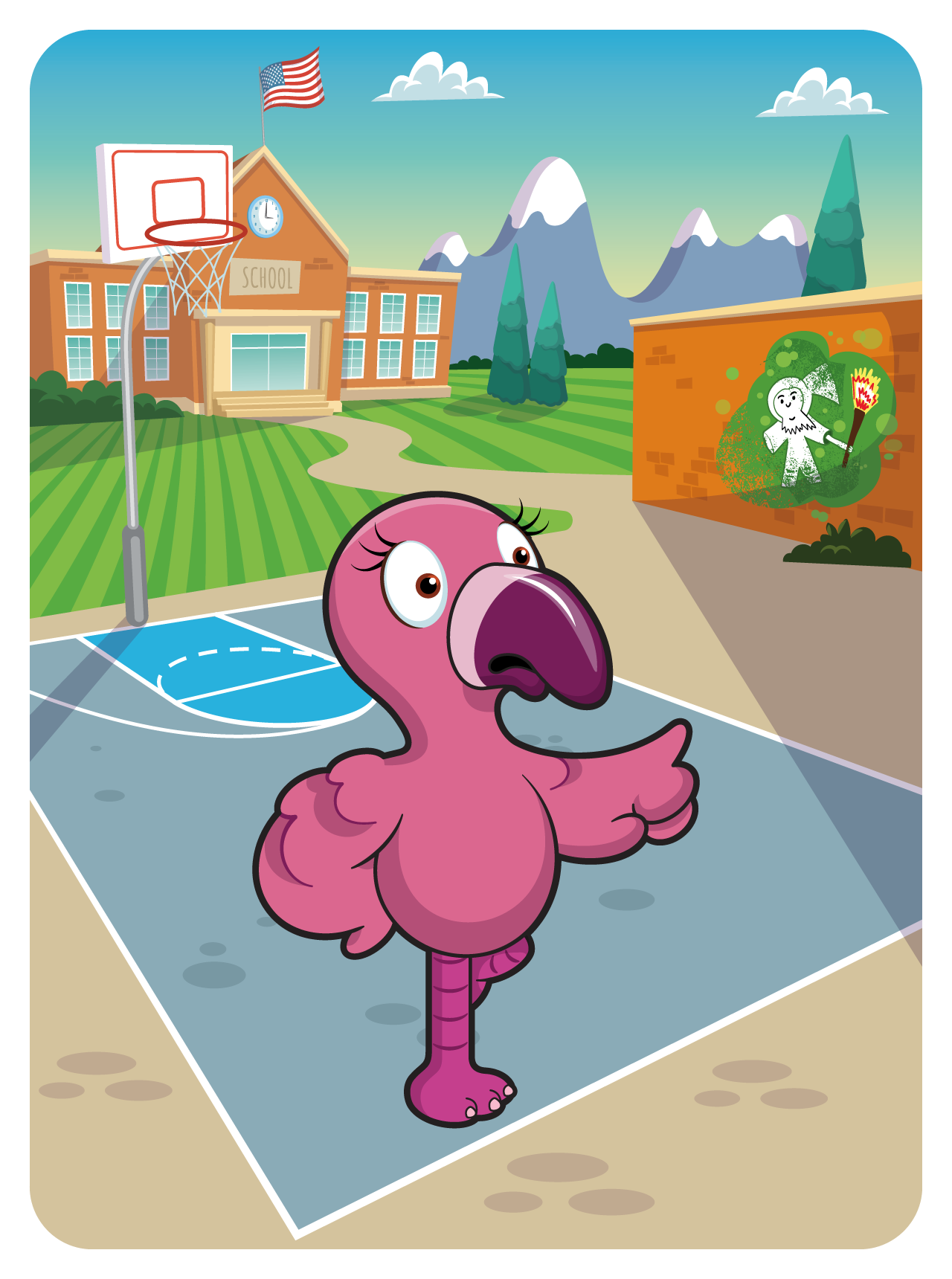 Gary Vaynerchuk - VeeFriends Series 2 - Forthright Flamingo #26196 - NFT # 26196