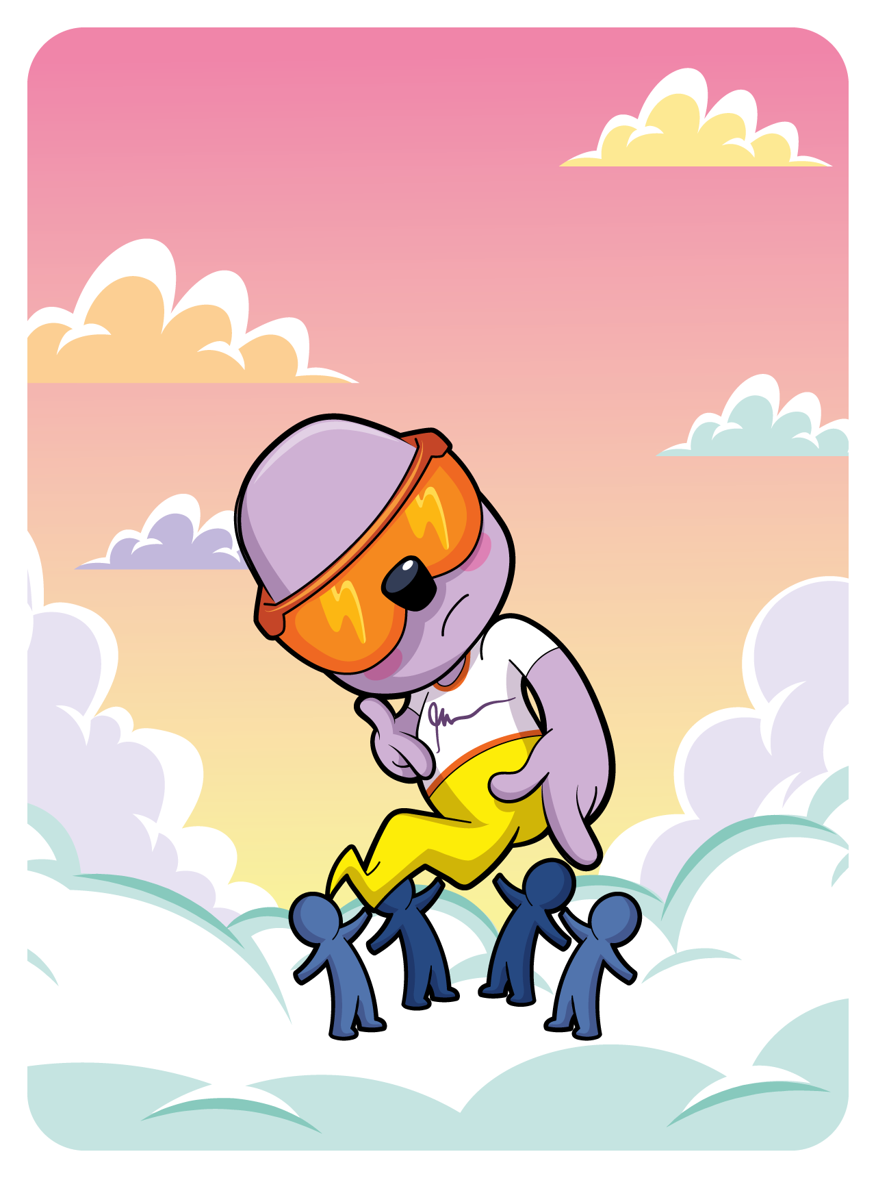 Gary Vaynerchuk - VeeFriends Series 2 - When You Live For Their Validation You Aren't Living #26258 - NFT # 26258