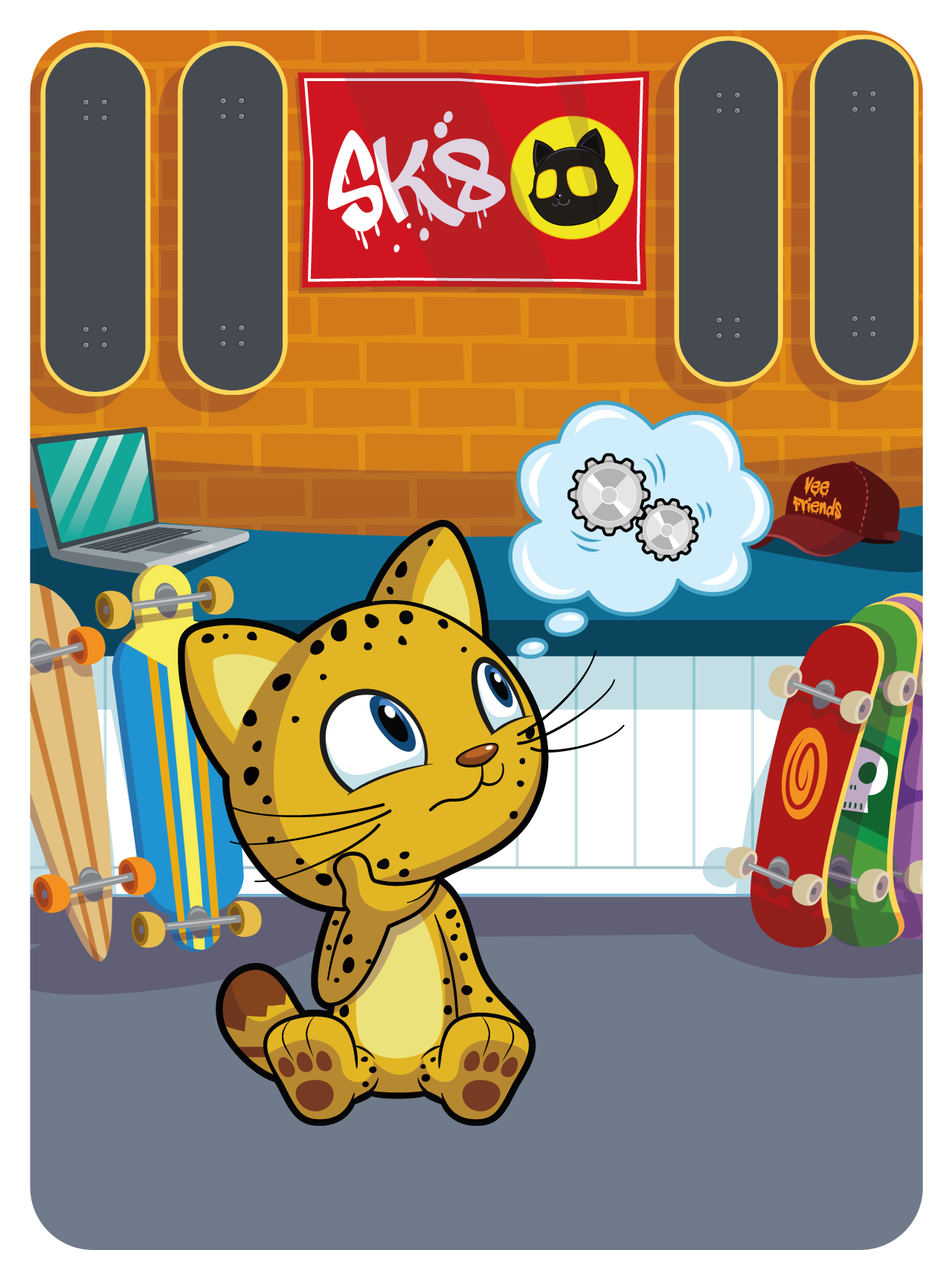 Gary Vaynerchuk - VeeFriends Series 2 - Boss Bobcat #26312 - NFT # 26312