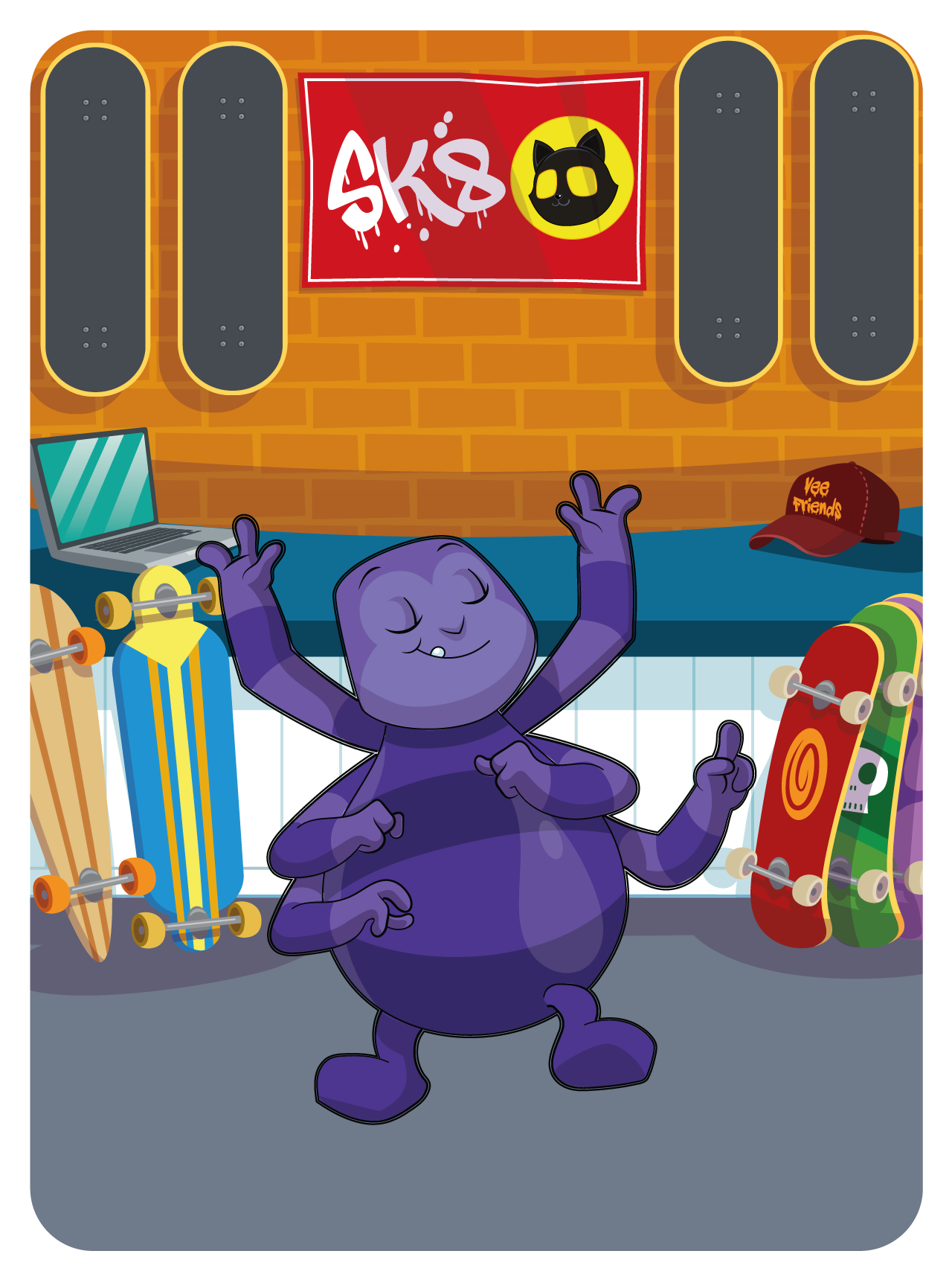 Gary Vaynerchuk - VeeFriends Series 2 - "Turnt" Tick #26679 - NFT # 26679