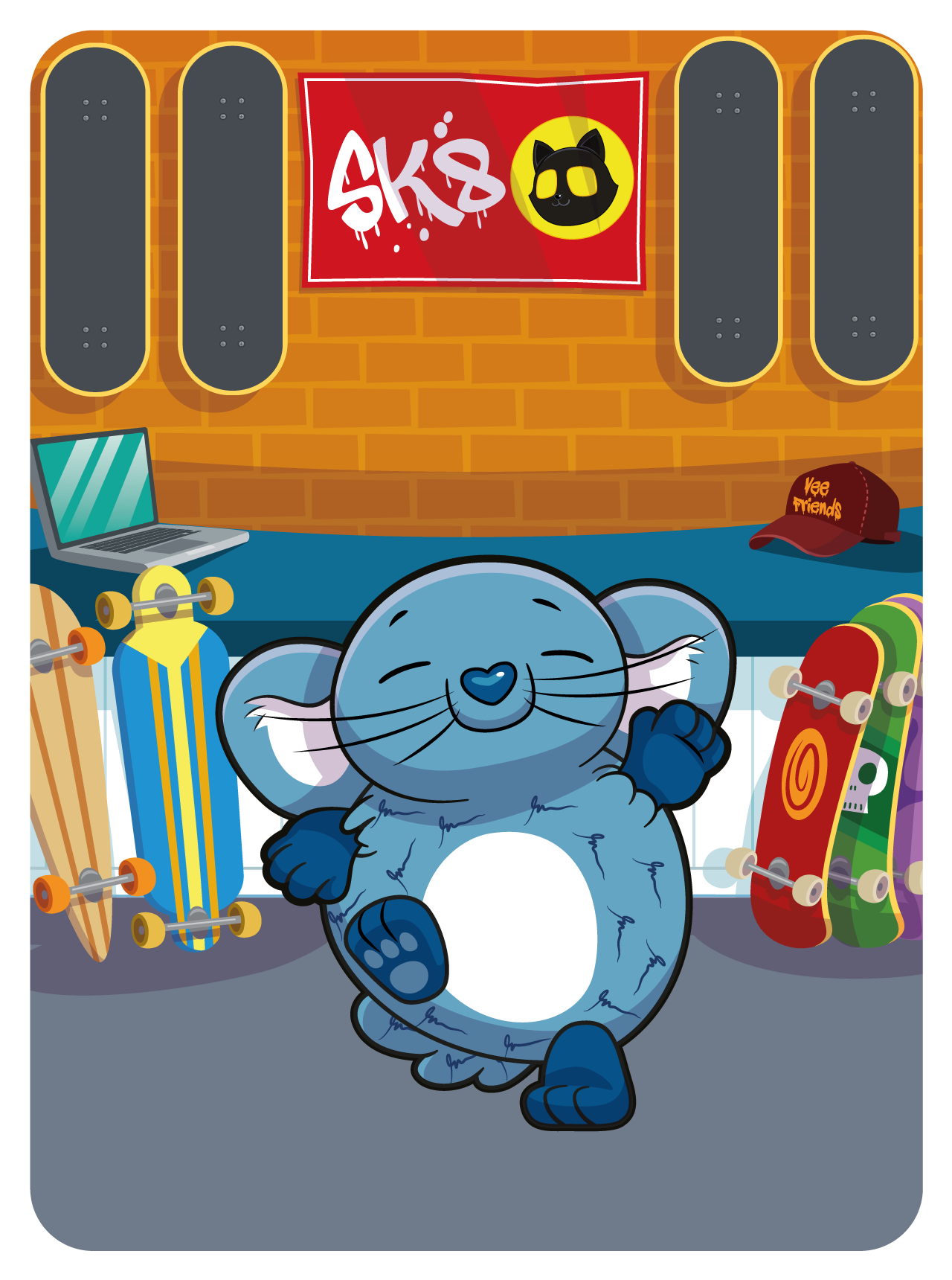 Gary Vaynerchuk - VeeFriends Series 2 - Chill Chinchilla #26724 - NFT # 26724