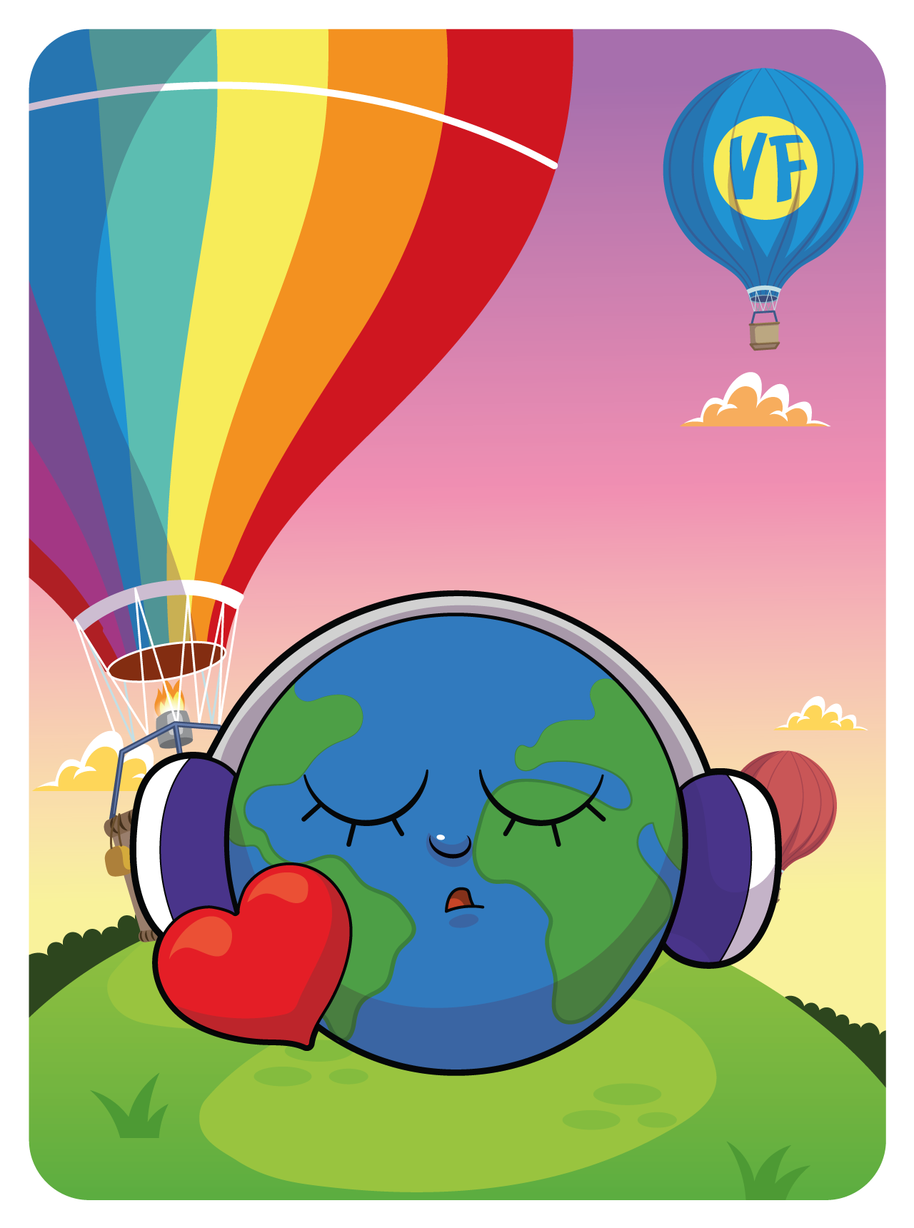 Gary Vaynerchuk - VeeFriends Series 2 - The World Has Plenty Of Love Start Listening To It #26818 - NFT # 26818