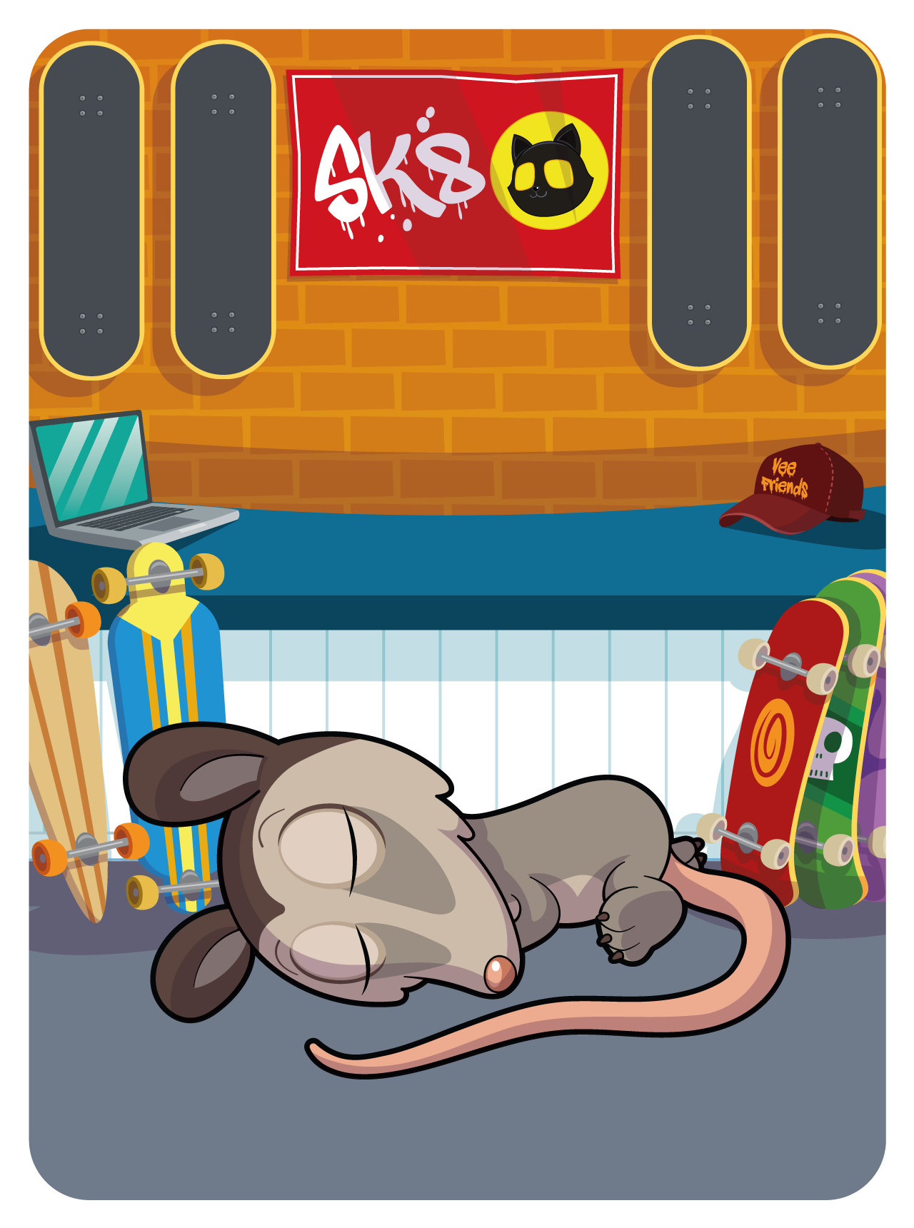 Gary Vaynerchuk - VeeFriends Series 2 - Profound Possum #26823 - NFT # 26823