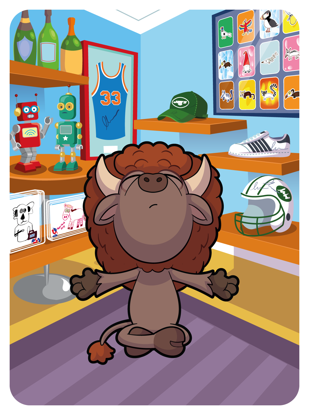 Gary Vaynerchuk - VeeFriends Series 2 - Brave Bison #27074 - NFT # 27074