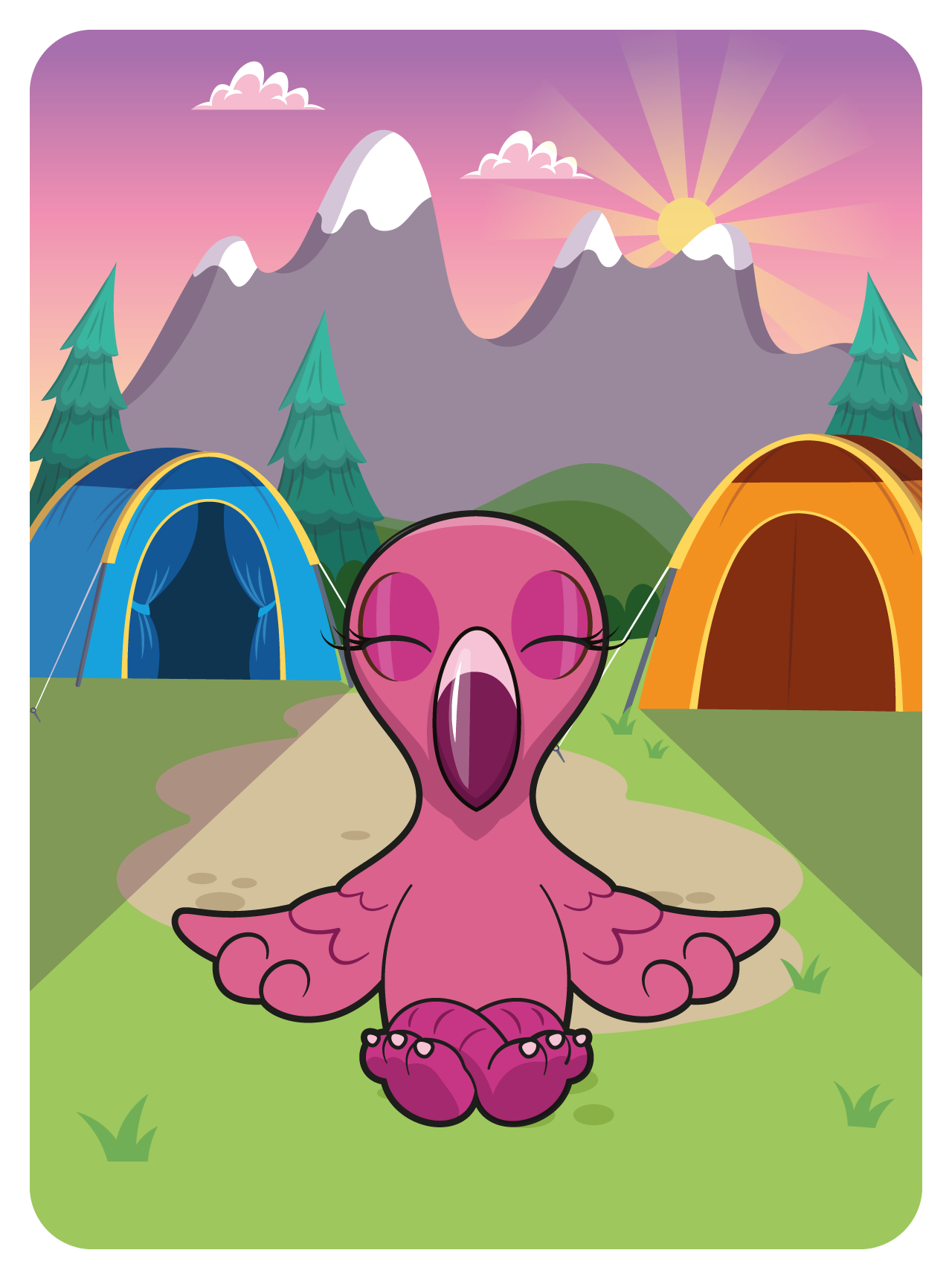 Gary Vaynerchuk - VeeFriends Series 2 - Forthright Flamingo #27336 - NFT # 27336