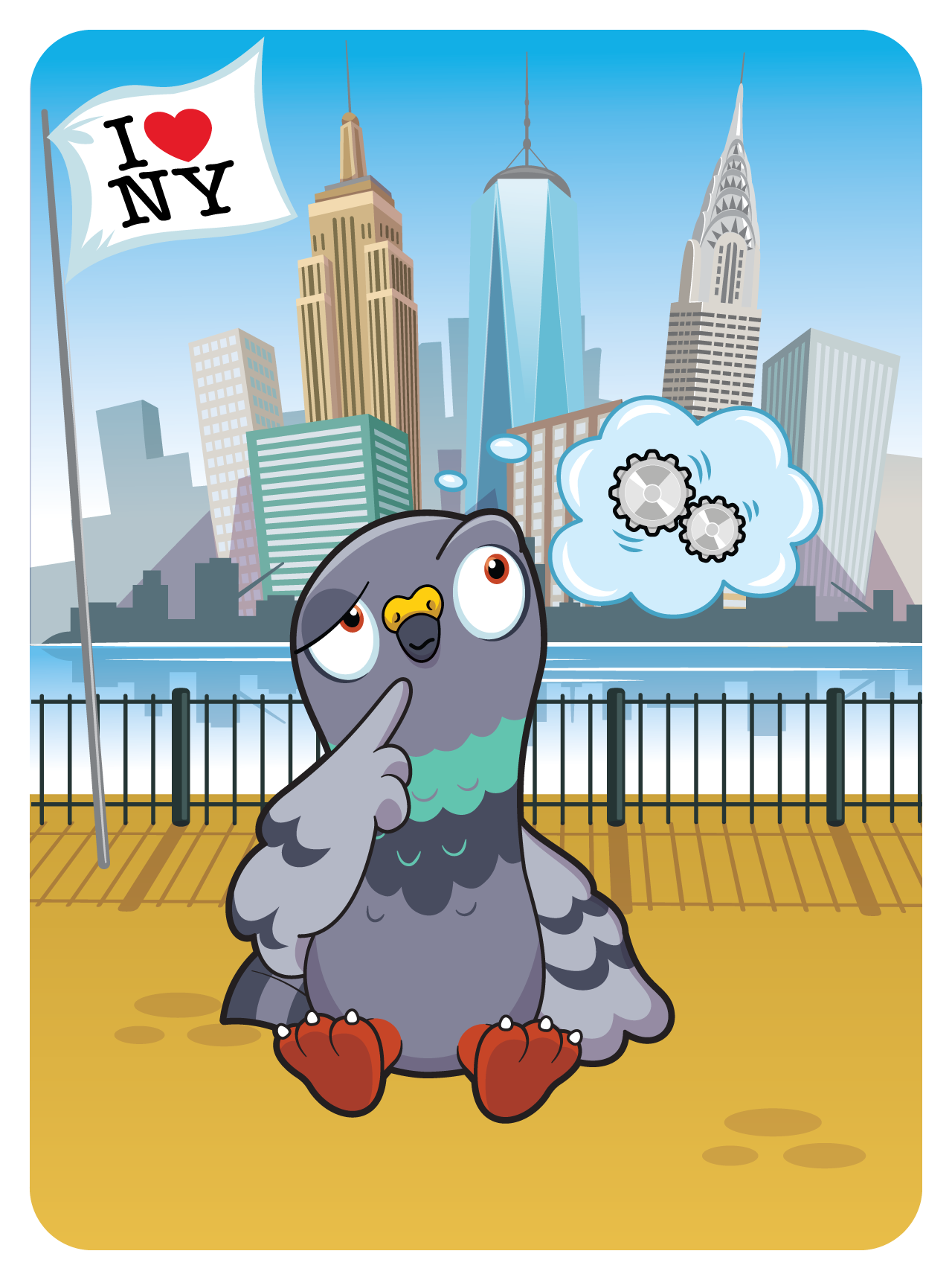 Gary Vaynerchuk - VeeFriends Series 2 - Perspective Pigeon #27381 - NFT # 27381