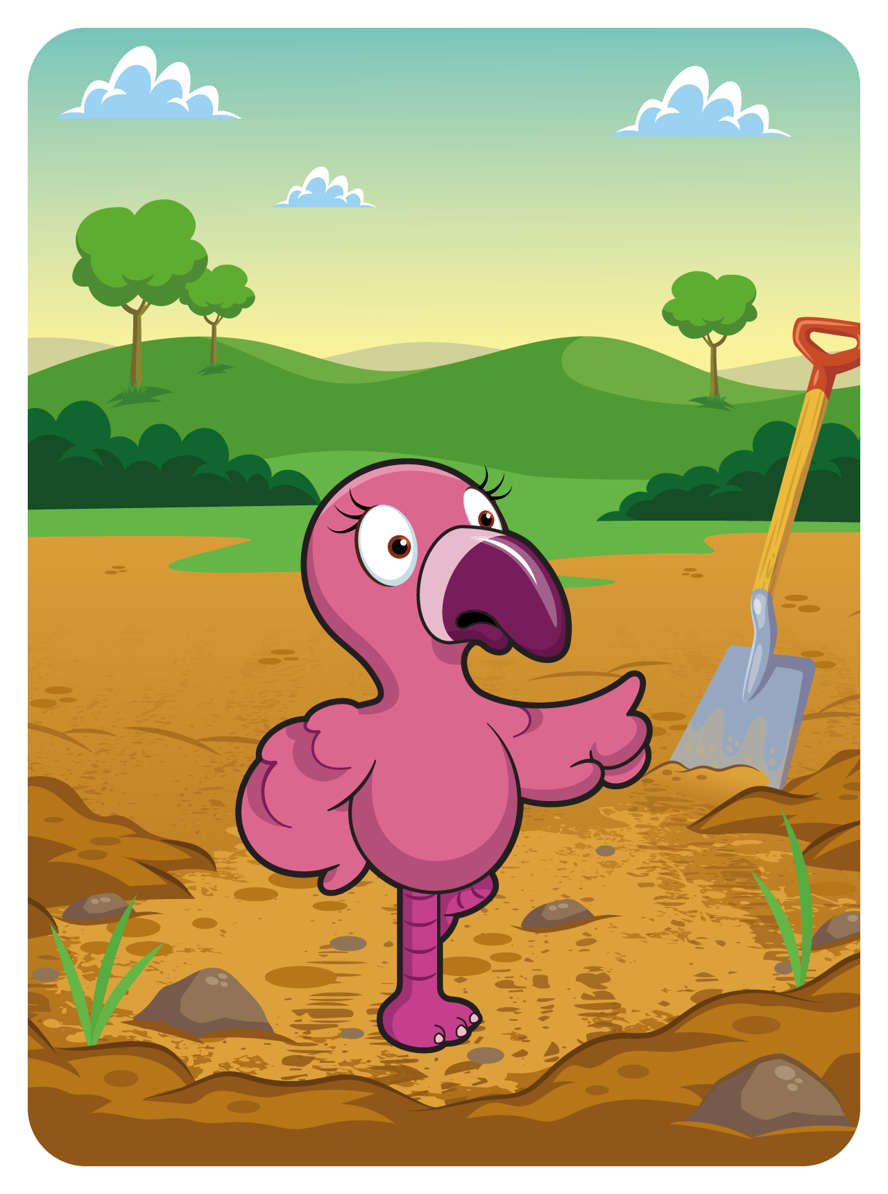 Gary Vaynerchuk - VeeFriends Series 2 - Forthright Flamingo #27424 - NFT # 27424