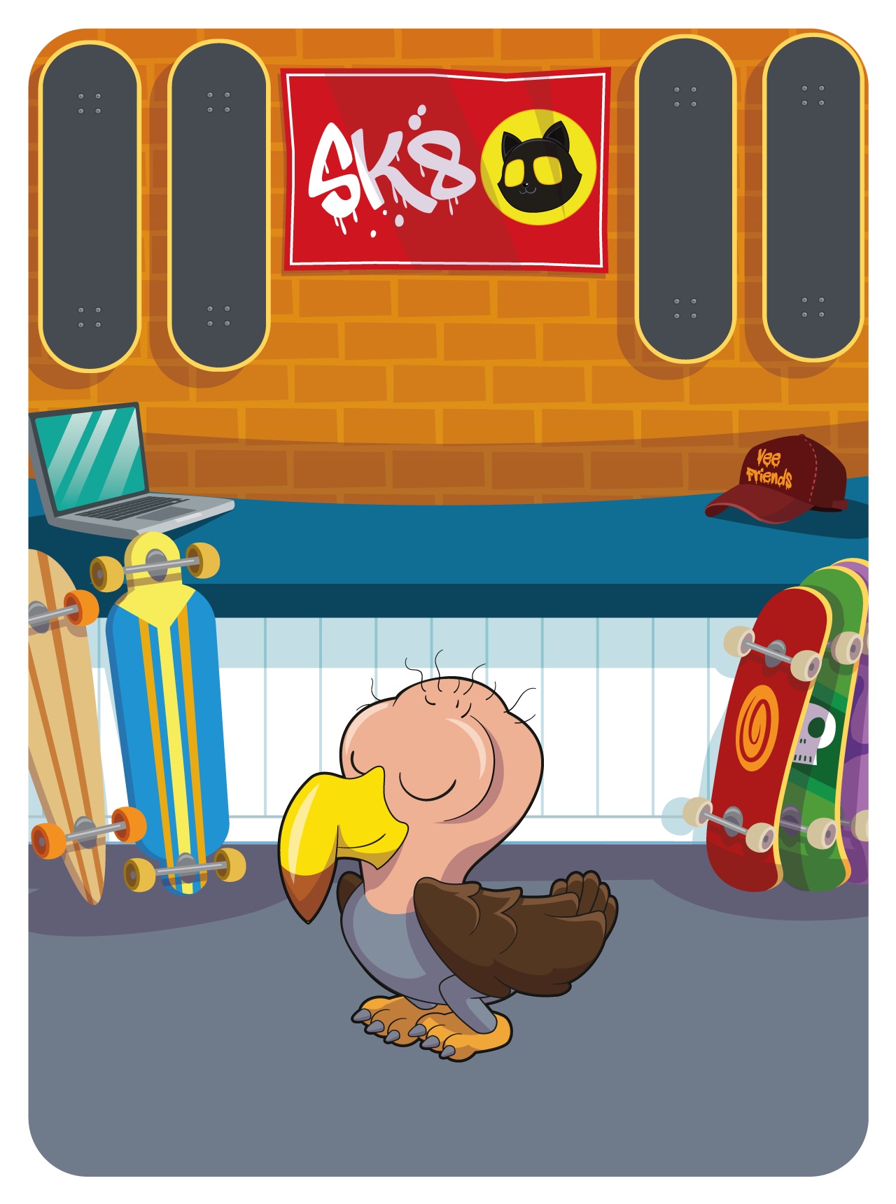 Gary Vaynerchuk - VeeFriends Series 2 - Bubbly Buzzard #27572 - NFT # 27572