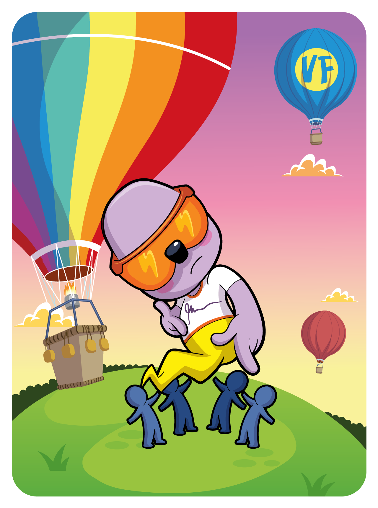 Gary Vaynerchuk - VeeFriends Series 2 - When You Live For Their Validation You Aren't Living #27654 - NFT # 27654