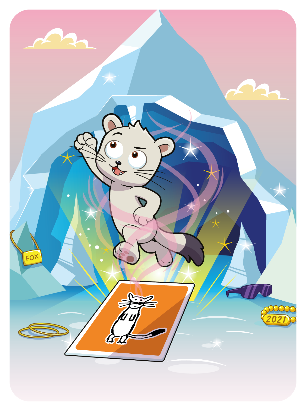 Gary Vaynerchuk - VeeFriends Series 2 - Earnest Ermine #2776 - NFT # 2776