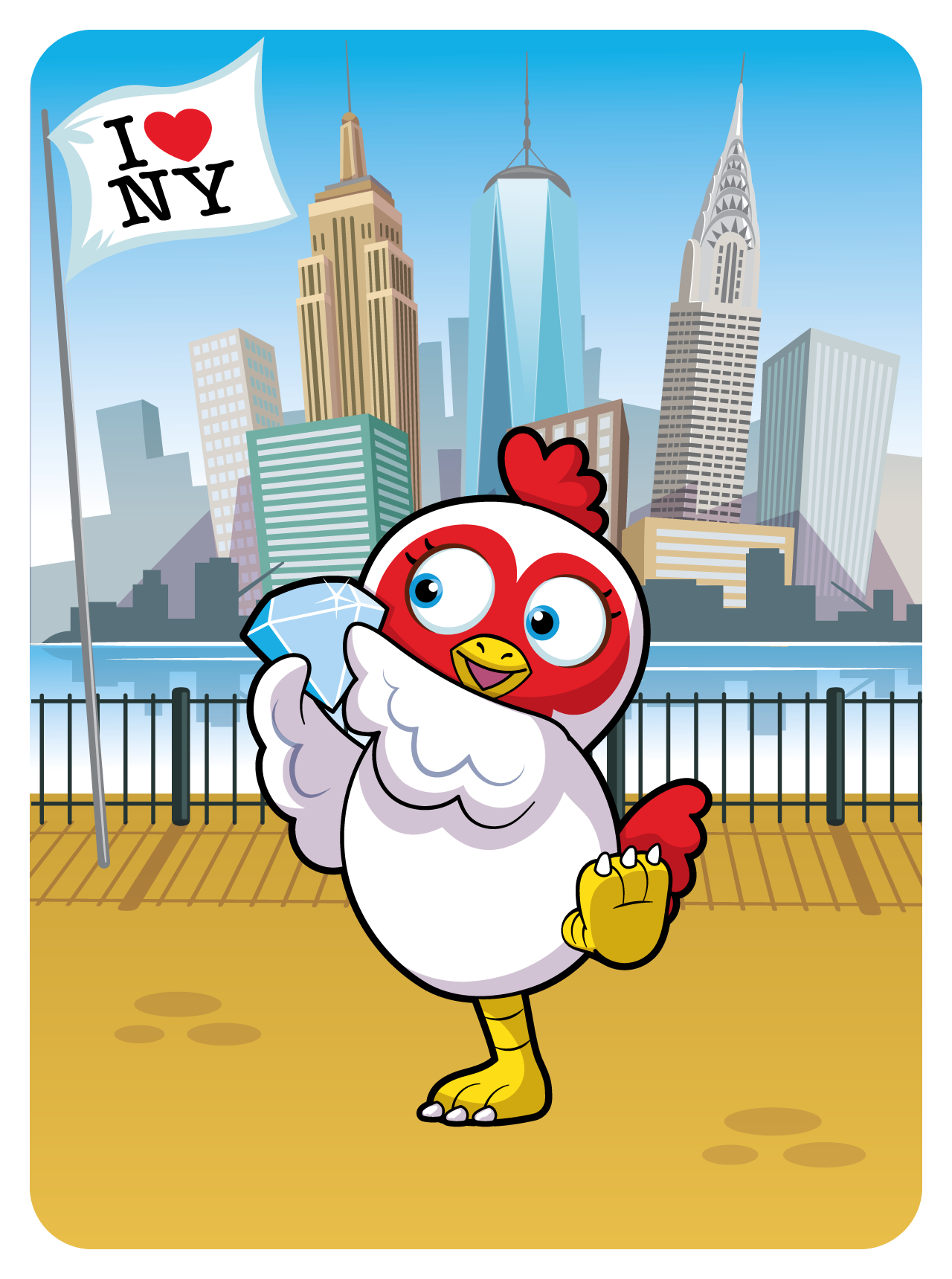 Gary Vaynerchuk - VeeFriends Series 2 - "Diamond Hands" Hen #27796 - NFT # 27796