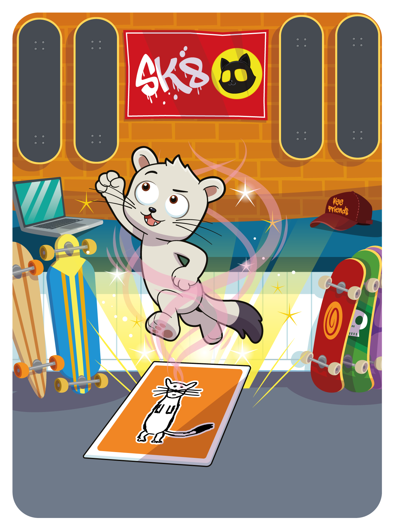 Gary Vaynerchuk - VeeFriends Series 2 - Earnest Ermine #2783 - NFT # 2783