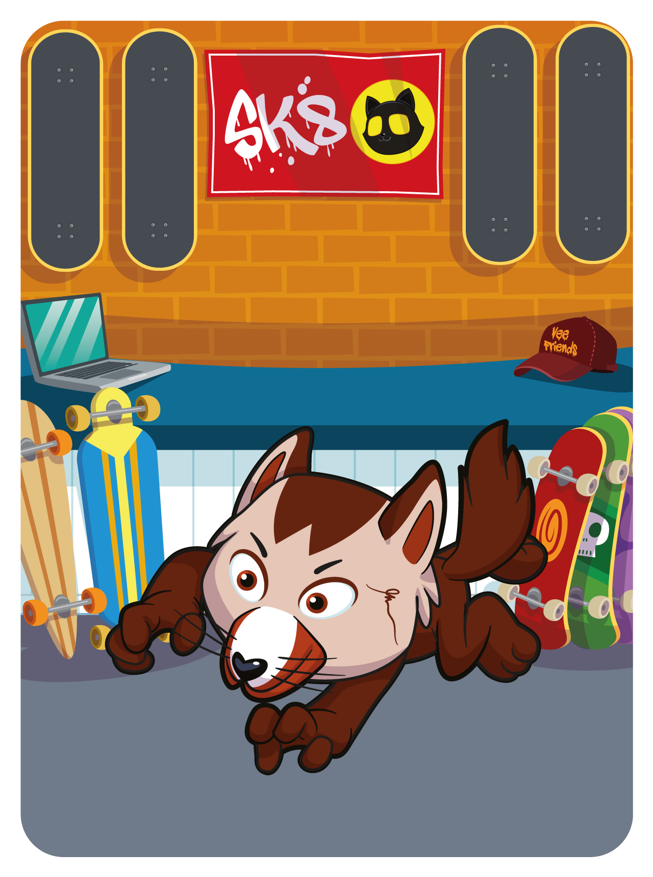 Gary Vaynerchuk - VeeFriends Series 2 - Courteous Coyote #27933 - NFT # 27933