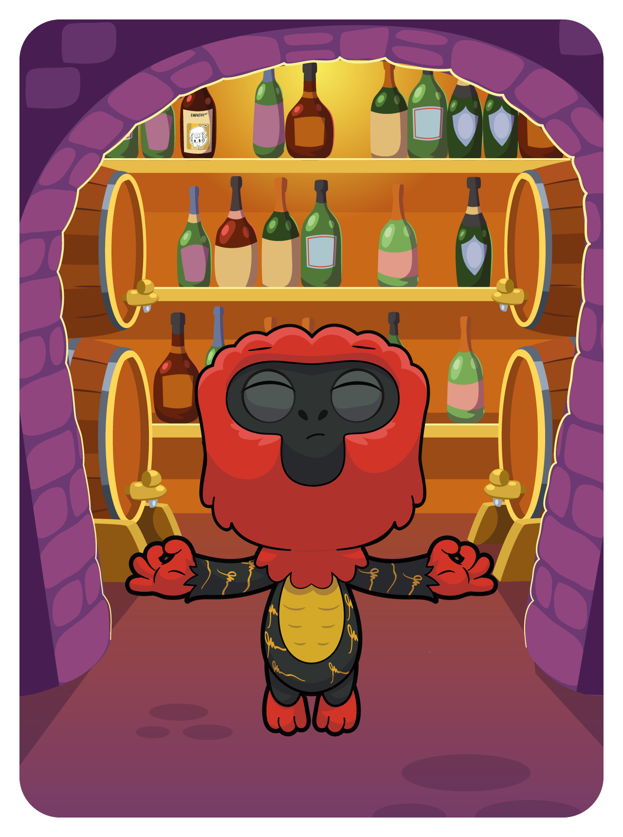 Gary Vaynerchuk - VeeFriends Series 2 - Alert Ape #28183 - NFT # 28183