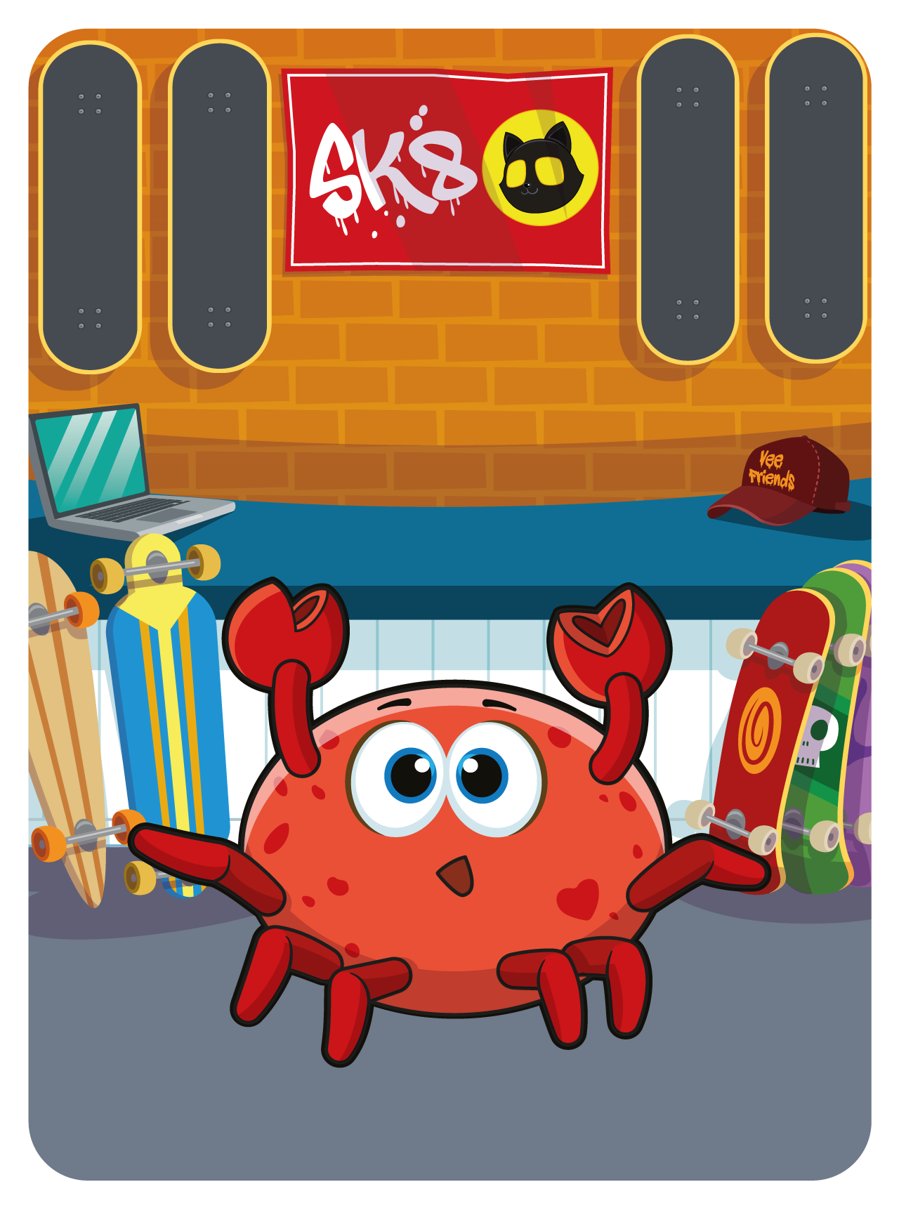 Gary Vaynerchuk - VeeFriends Series 2 - Creative Crab #28263 - NFT # 28263