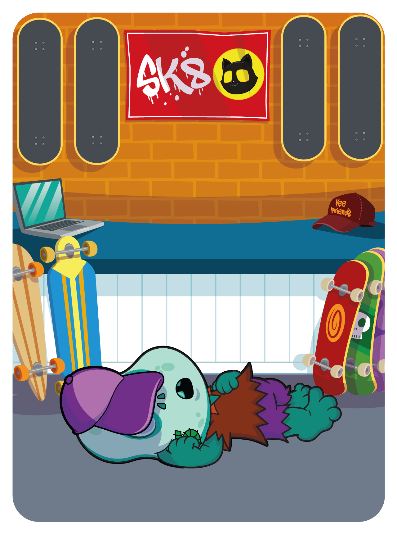 Gary Vaynerchuk - VeeFriends Series 2 - Motivated Monster #28427 - NFT # 28427