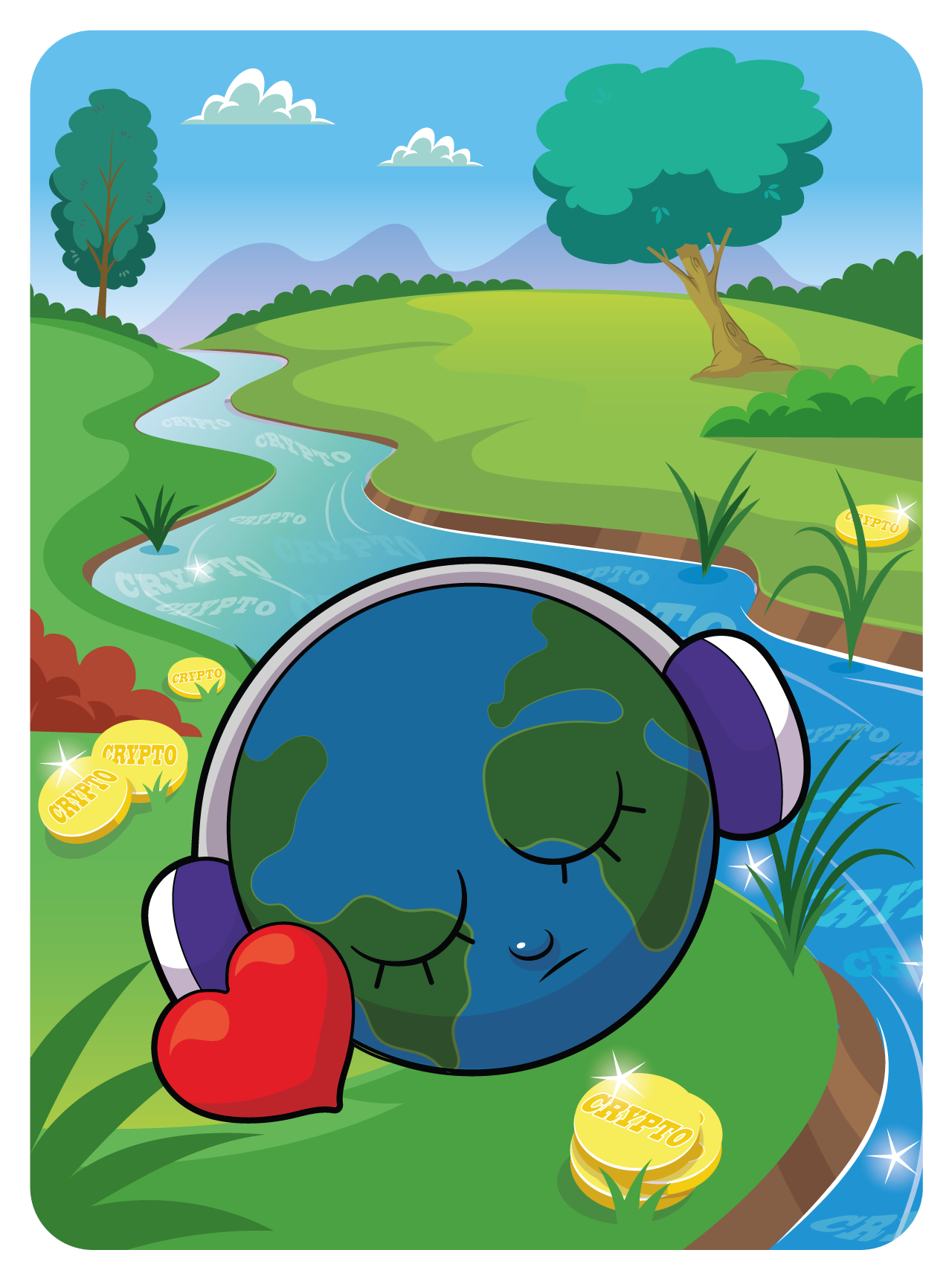 Gary Vaynerchuk - VeeFriends Series 2 - The World Has Plenty Of Love Start Listening To It #28591 - NFT # 28591