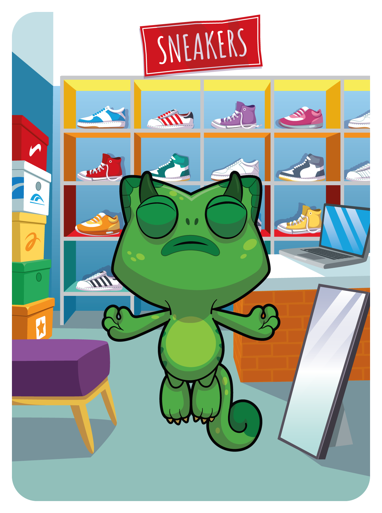 Gary Vaynerchuk - VeeFriends Series 2 - Charismatic Chameleon #28912 - NFT # 28912