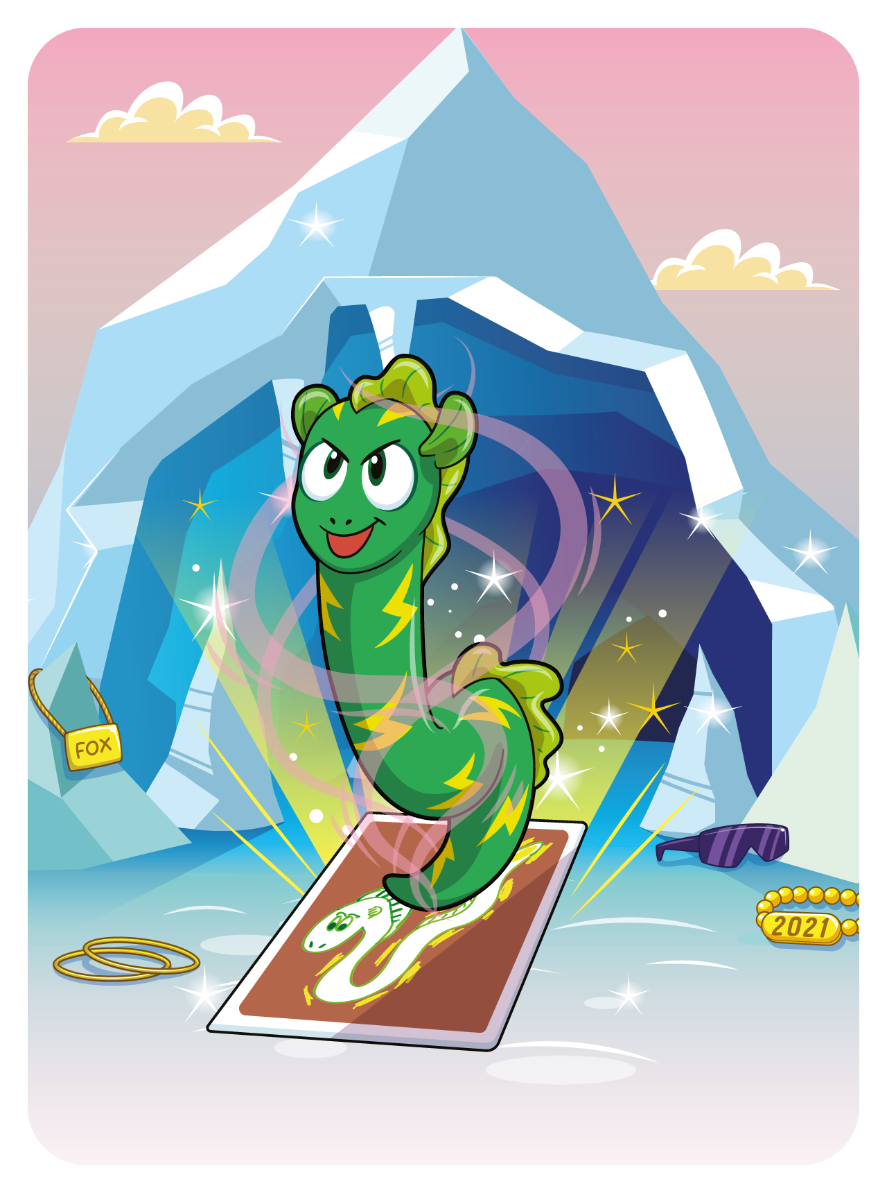 Gary Vaynerchuk - VeeFriends Series 2 - Energetic Electric Eel #2894 - NFT # 2894