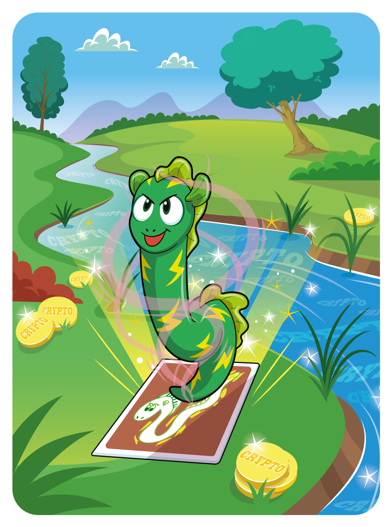 Gary Vaynerchuk - VeeFriends Series 2 - Energetic Electric Eel #2909 - NFT # 2909