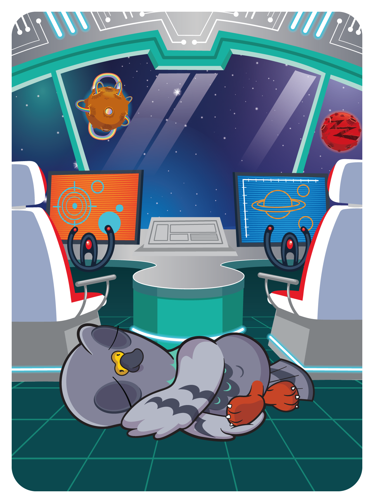 Gary Vaynerchuk - VeeFriends Series 2 - Perspective Pigeon #29195 - NFT # 29195