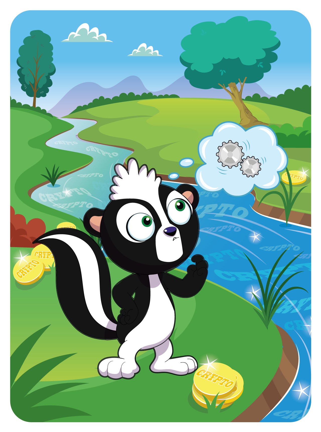 Gary Vaynerchuk - VeeFriends Series 2 - Sincere Skunk #29221 - NFT # 29221