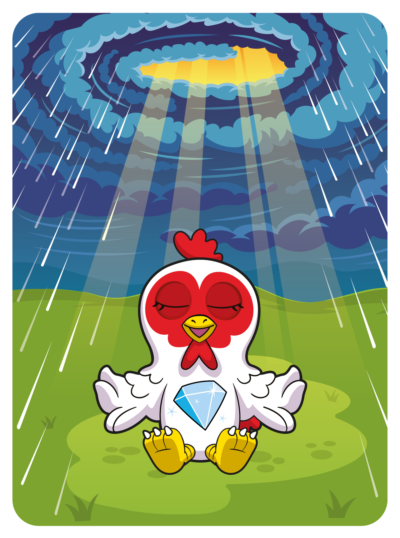 Gary Vaynerchuk - VeeFriends Series 2 - "Diamond Hands" Hen #29492 - NFT # 29492