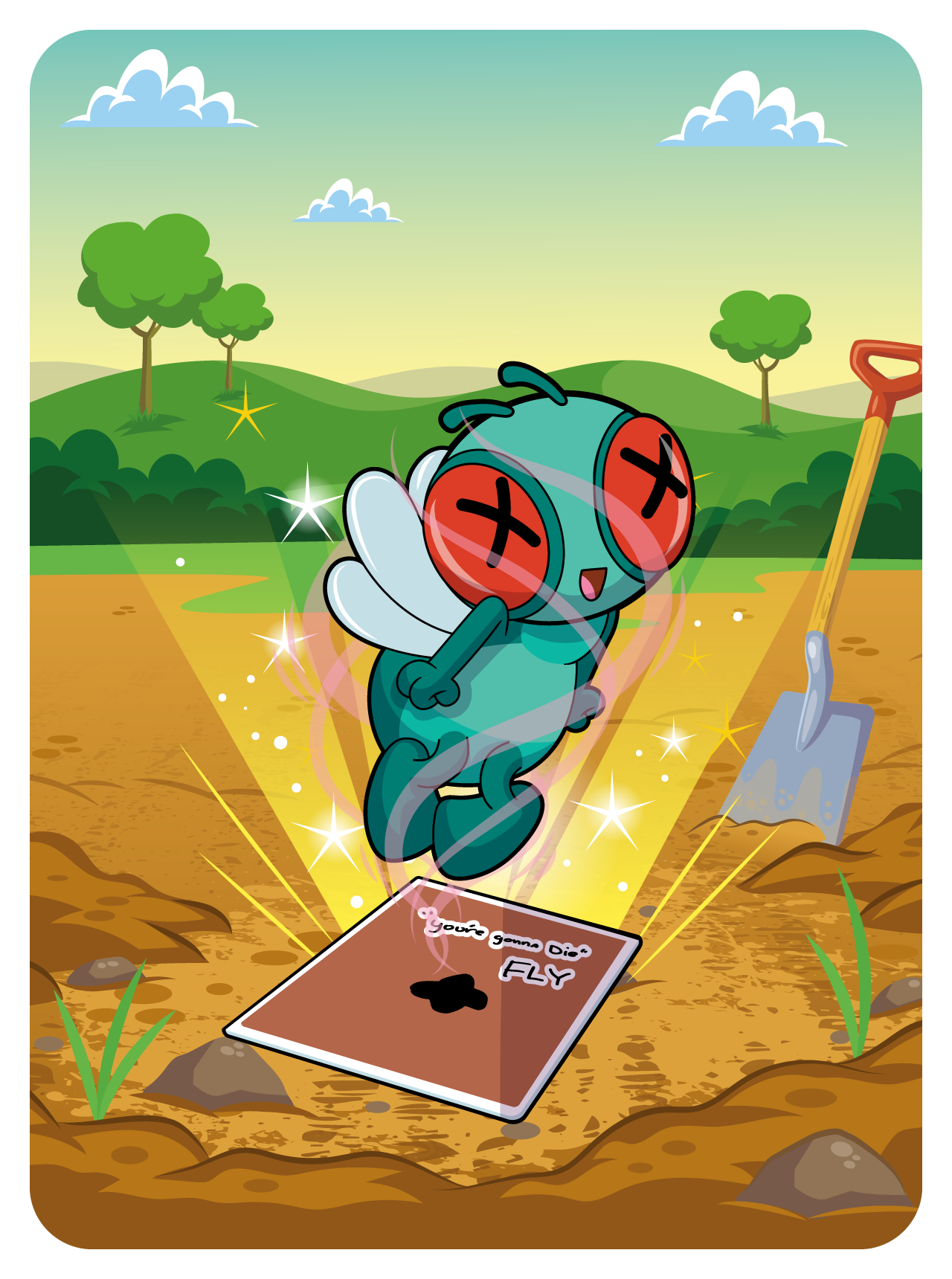 Gary Vaynerchuk - VeeFriends Series 2 - "You're Gonna Die" Fly #2984 - NFT # 2984