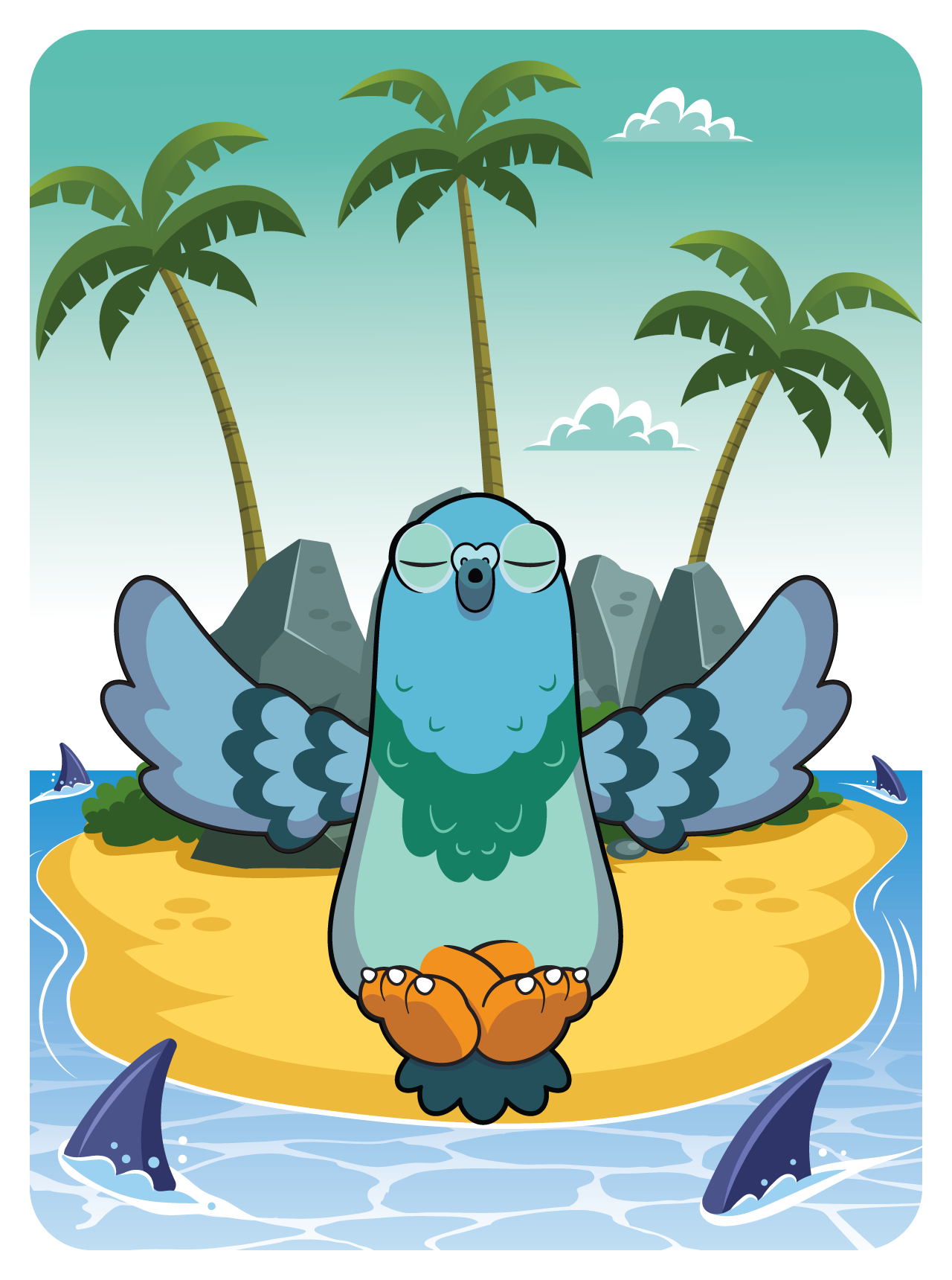 Gary Vaynerchuk - VeeFriends Series 2 - Persuasive Pigeon #30210 - NFT # 30210