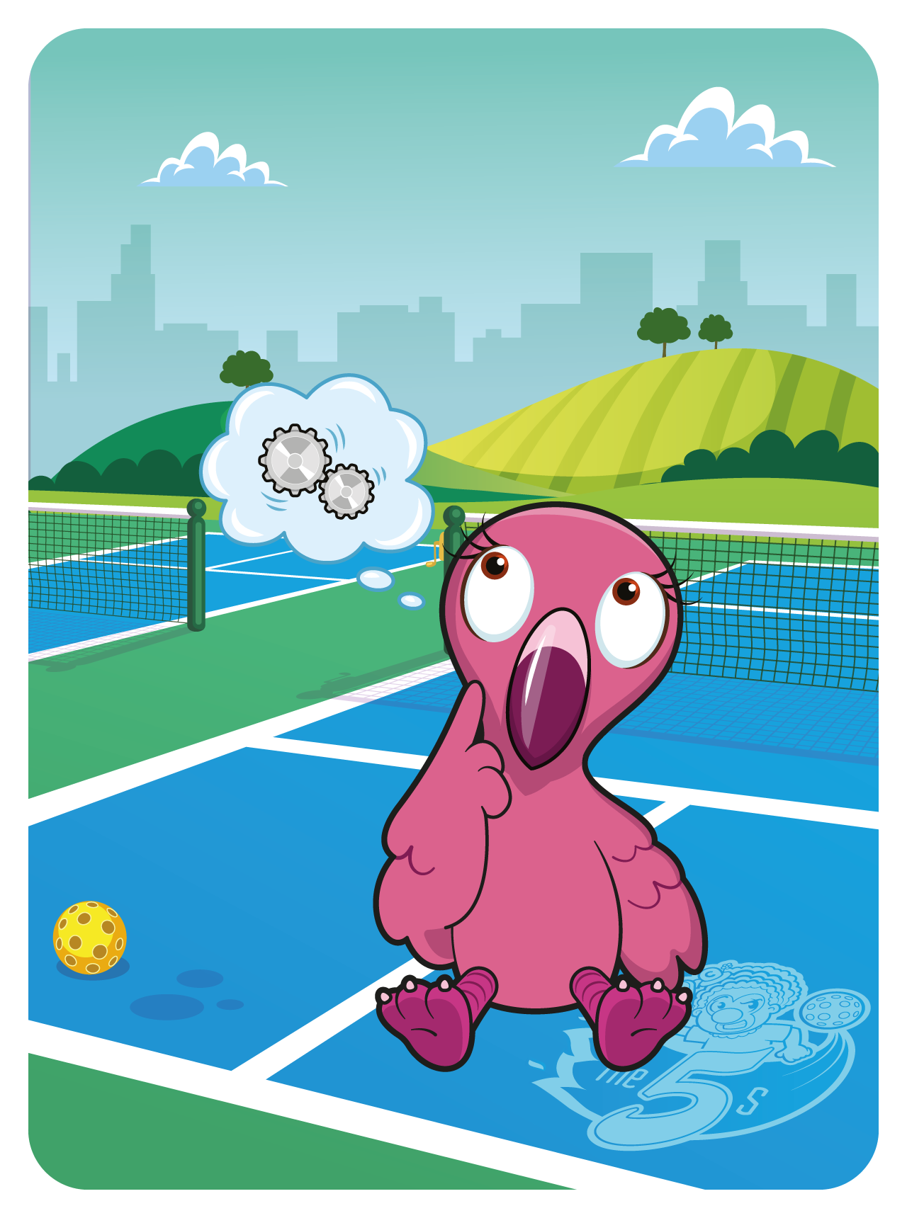 Gary Vaynerchuk - VeeFriends Series 2 - Forthright Flamingo #30423 - NFT # 30423