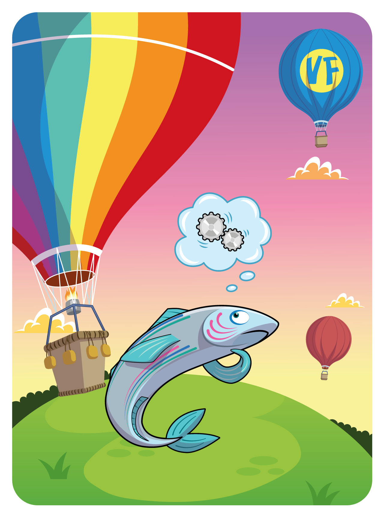 Gary Vaynerchuk - VeeFriends Series 2 - Spiffy Salmon #30584 - NFT # 30584