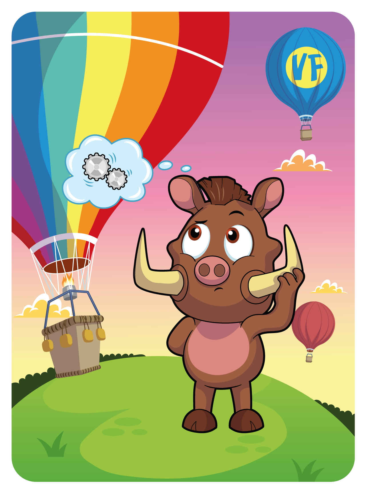 Gary Vaynerchuk - VeeFriends Series 2 - Well-Rounded Warthog #30600 - NFT # 30600