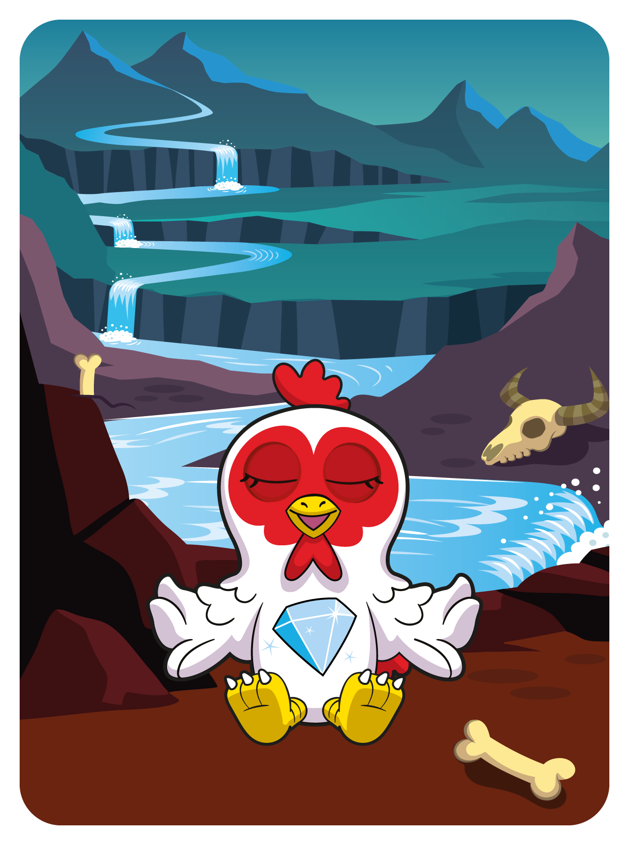 Gary Vaynerchuk - VeeFriends Series 2 - "Diamond Hands" Hen #30769 - NFT # 30769