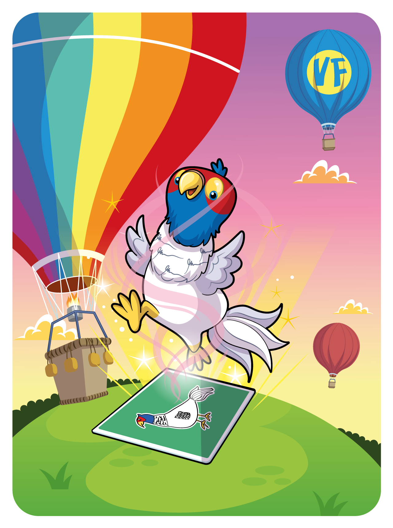 Gary Vaynerchuk - VeeFriends Series 2 - Faithful Pheasant #3080 - NFT # 3080