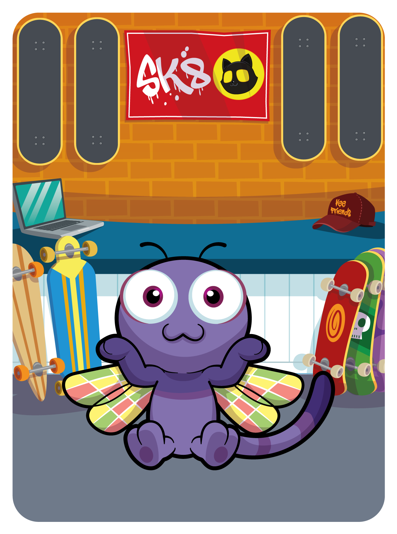 Gary Vaynerchuk - VeeFriends Series 2 - Dedicated Dragonfly #30807 - NFT # 30807